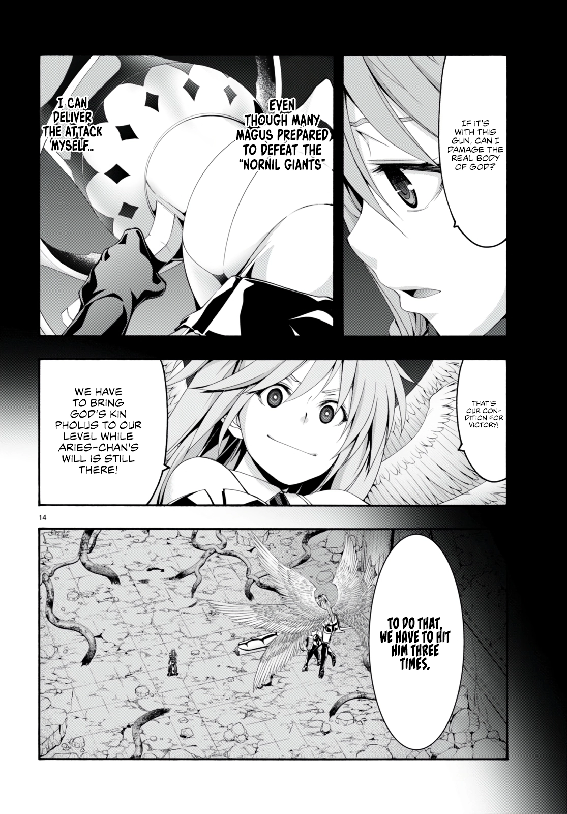 Read Trinity Seven chapter 135 image 14 on Lezhin