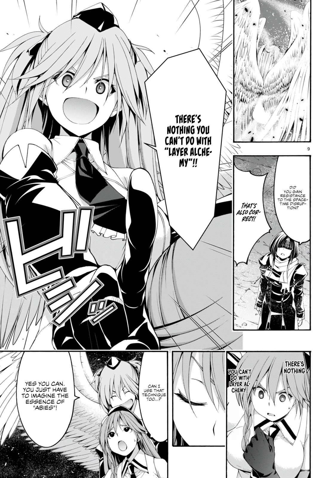 Read Trinity Seven chapter 135 image 9 on Lezhin
