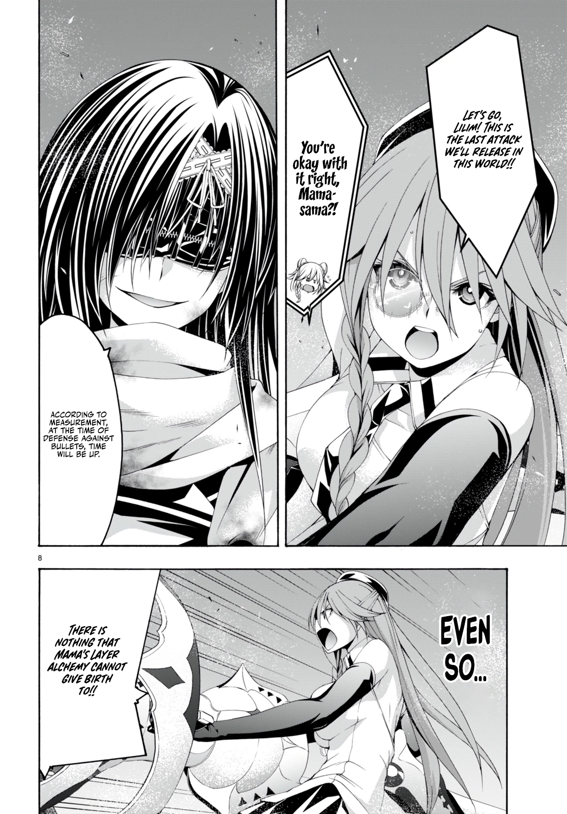 Read Trinity Seven chapter 136 image 8 on Lezhin