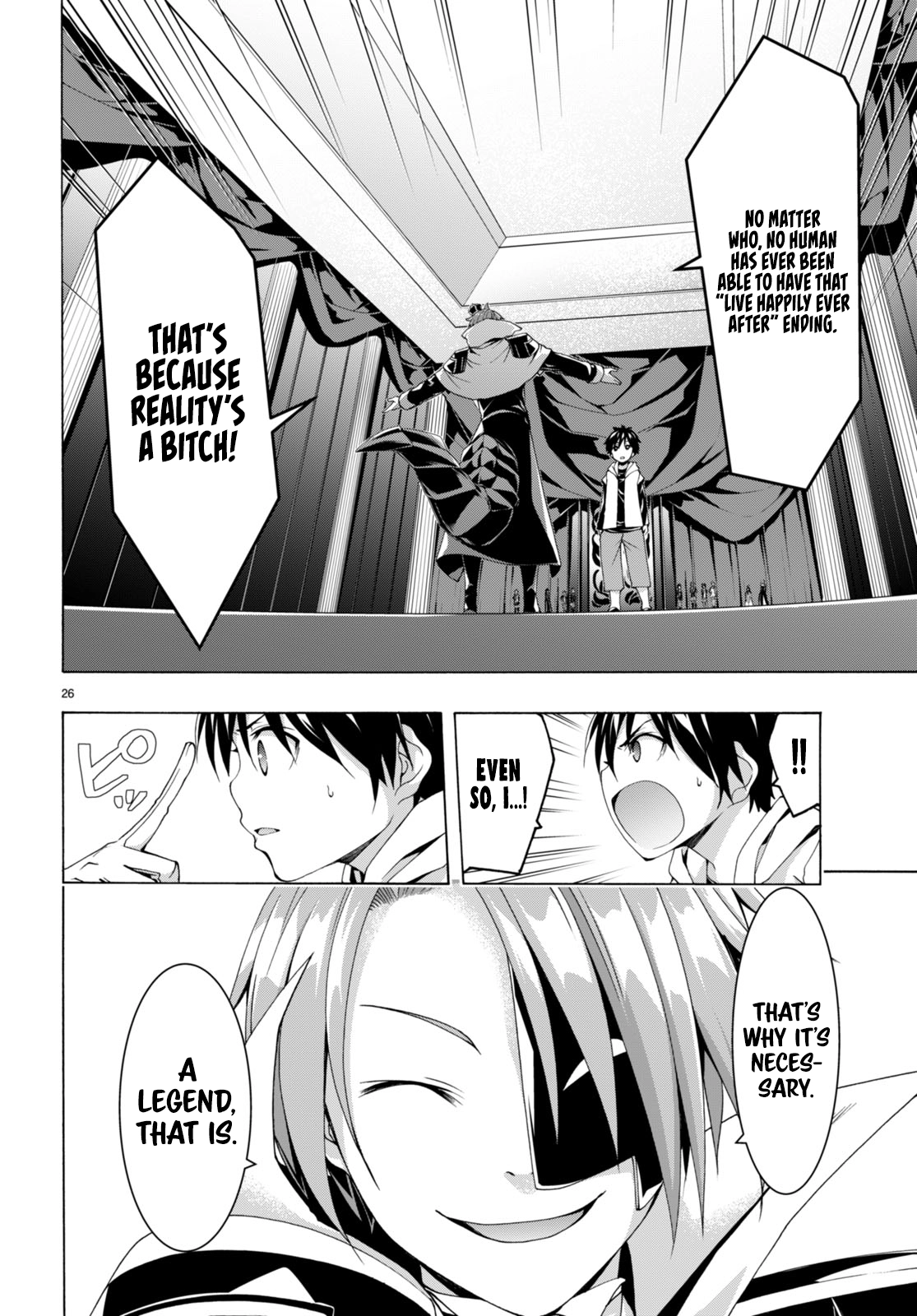 Read Trinity Seven chapter 140 image 24 on Lezhin