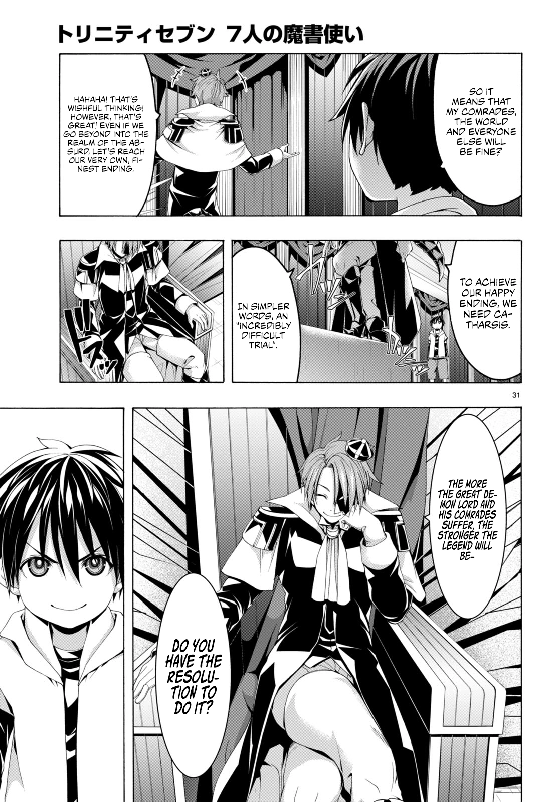 Read Trinity Seven chapter 140 image 28 on Lezhin