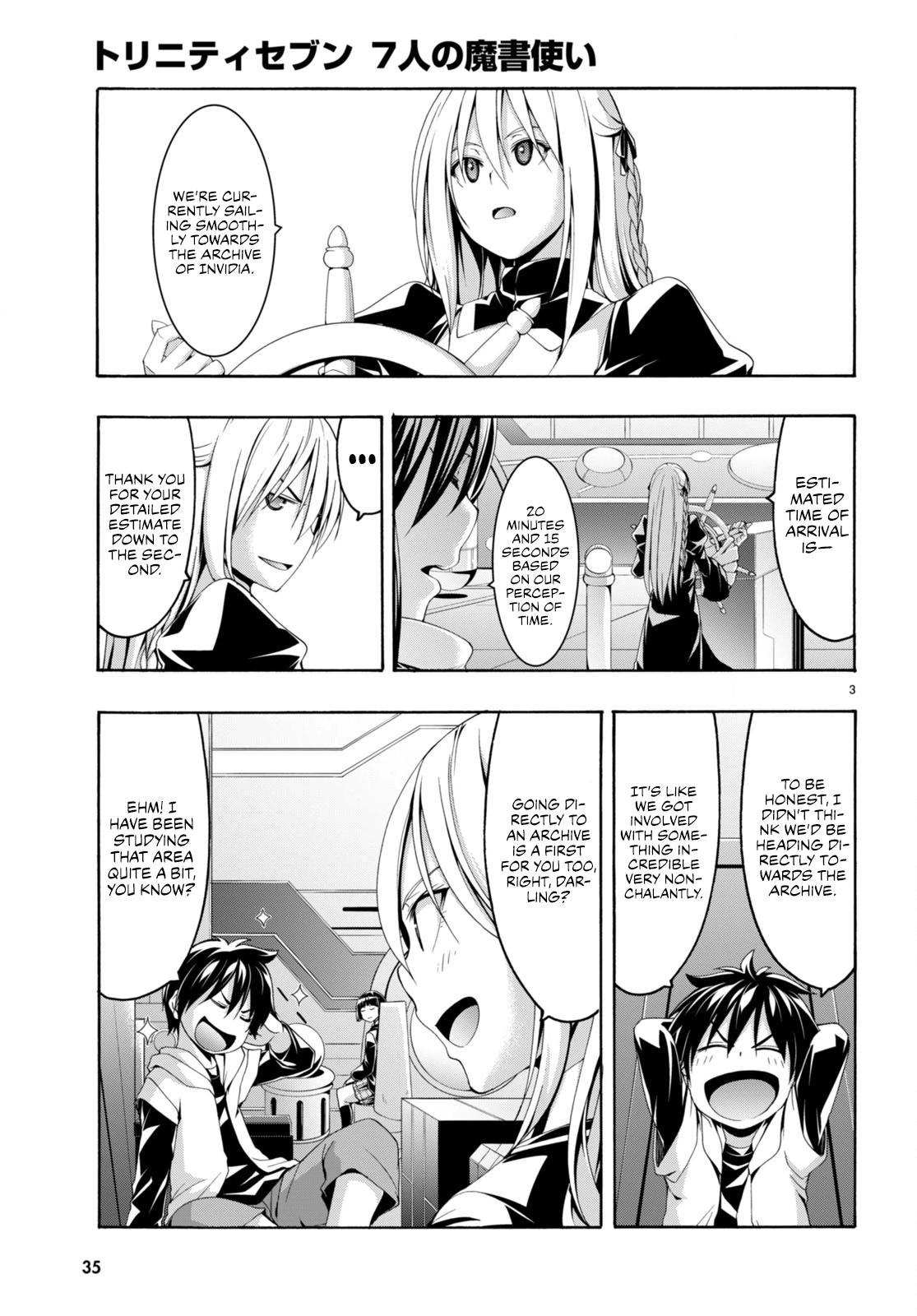 Read Trinity Seven chapter 140 image 3 on Lezhin