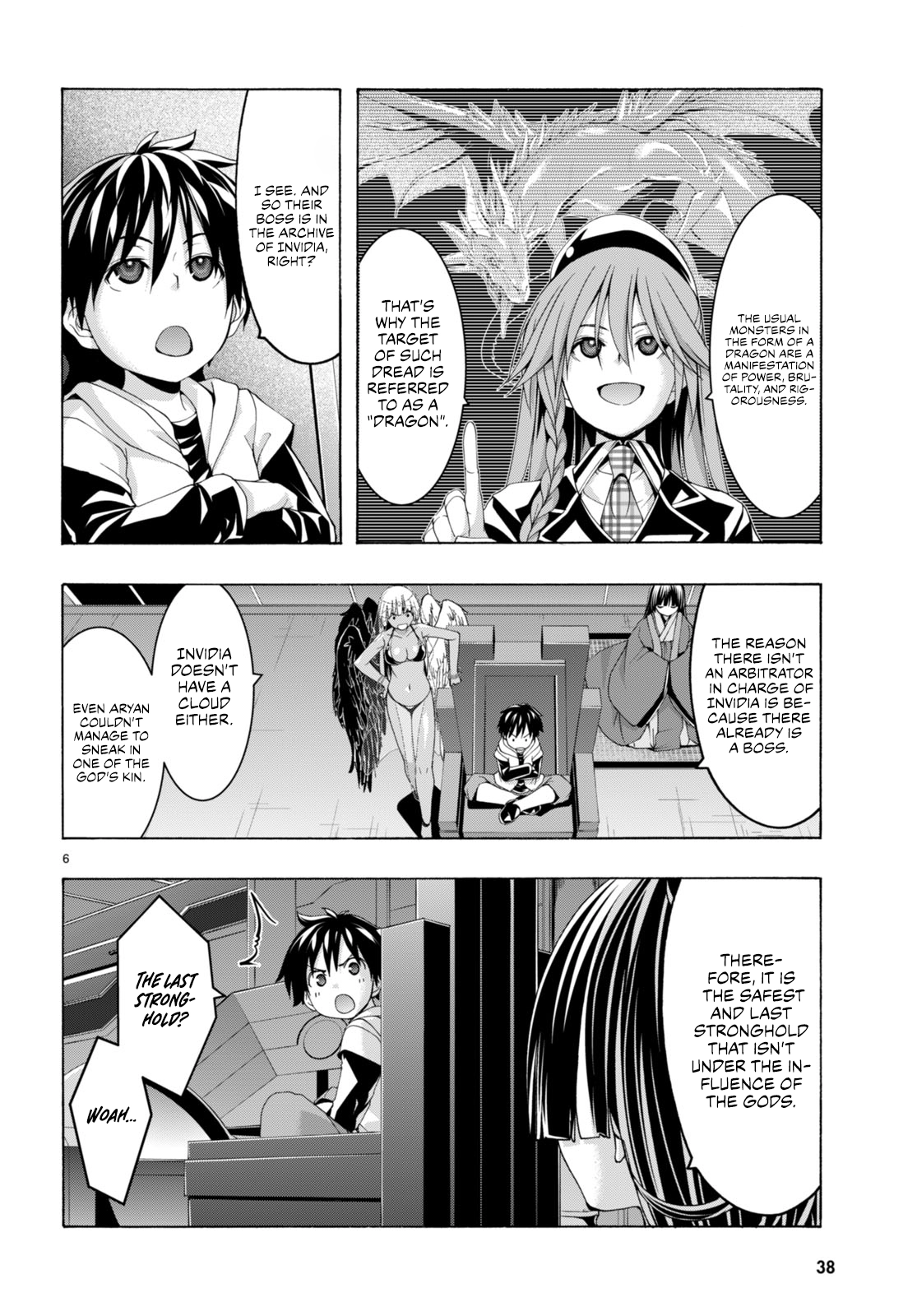 Read Trinity Seven chapter 140 image 6 on Lezhin