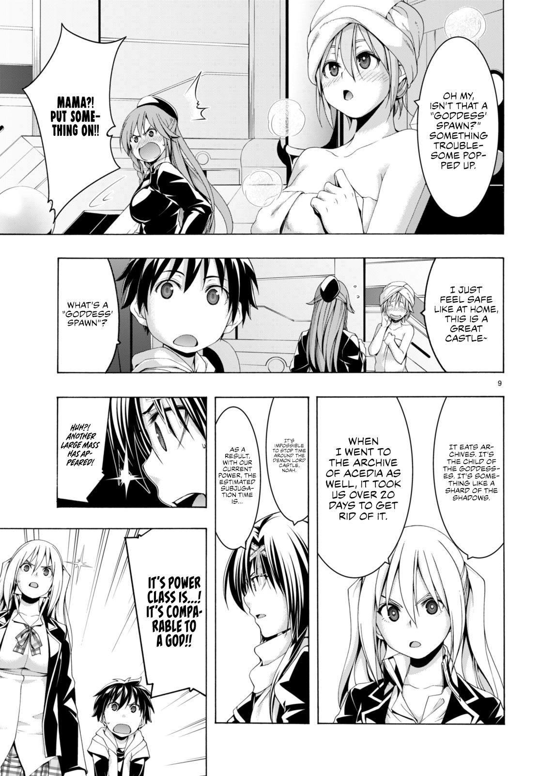 Read Trinity Seven chapter 140 image 9 on Lezhin