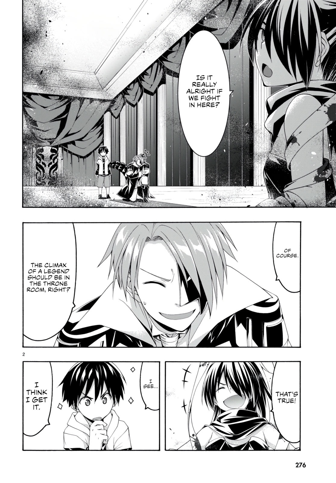 Read Trinity Seven chapter 141 image 2 on Lezhin