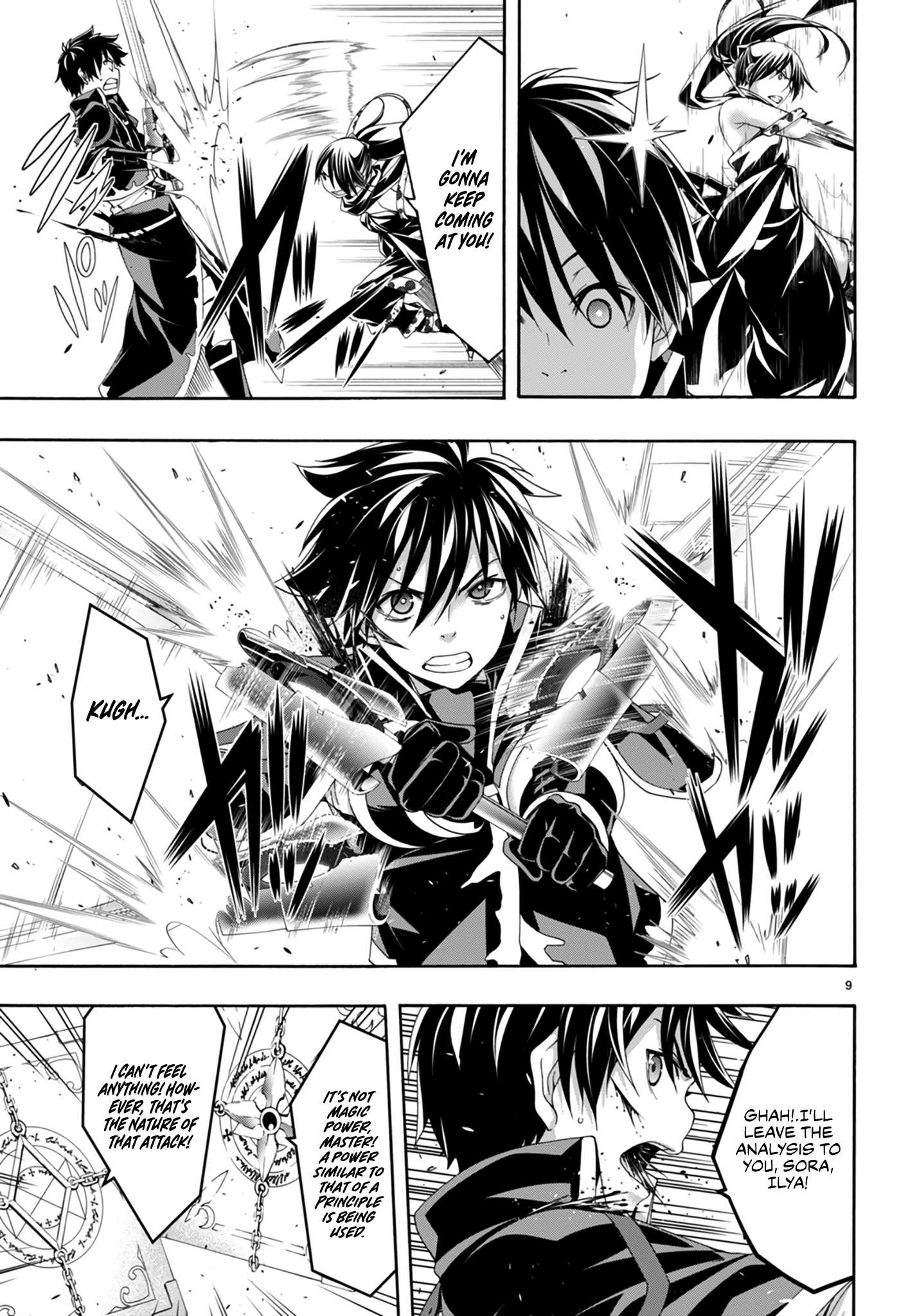 Read Trinity Seven chapter 143 image 9 on Lezhin