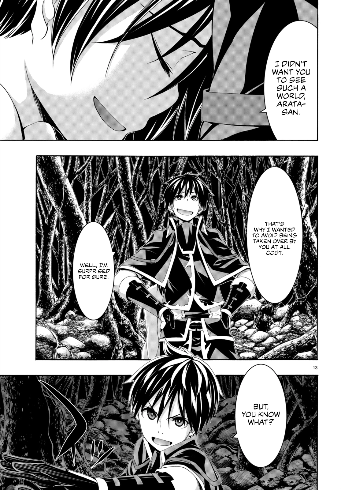 Read Trinity Seven chapter 144 image 13 on Lezhin