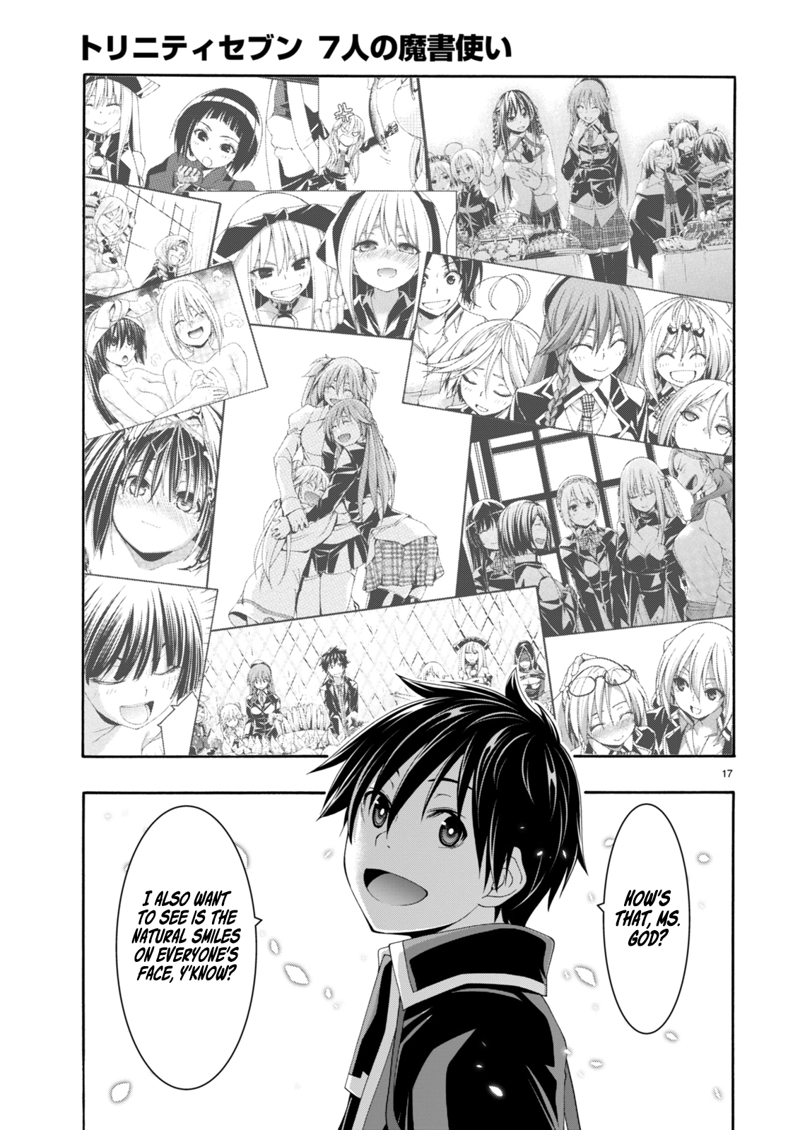 Read Trinity Seven chapter 144 image 16 on Lezhin