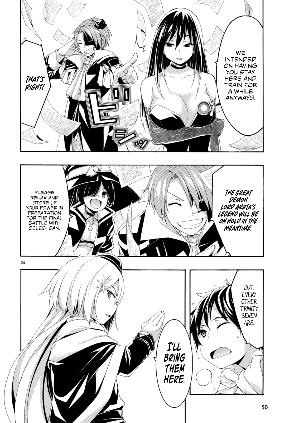 Read Trinity Seven chapter 144 image 23 on Lezhin