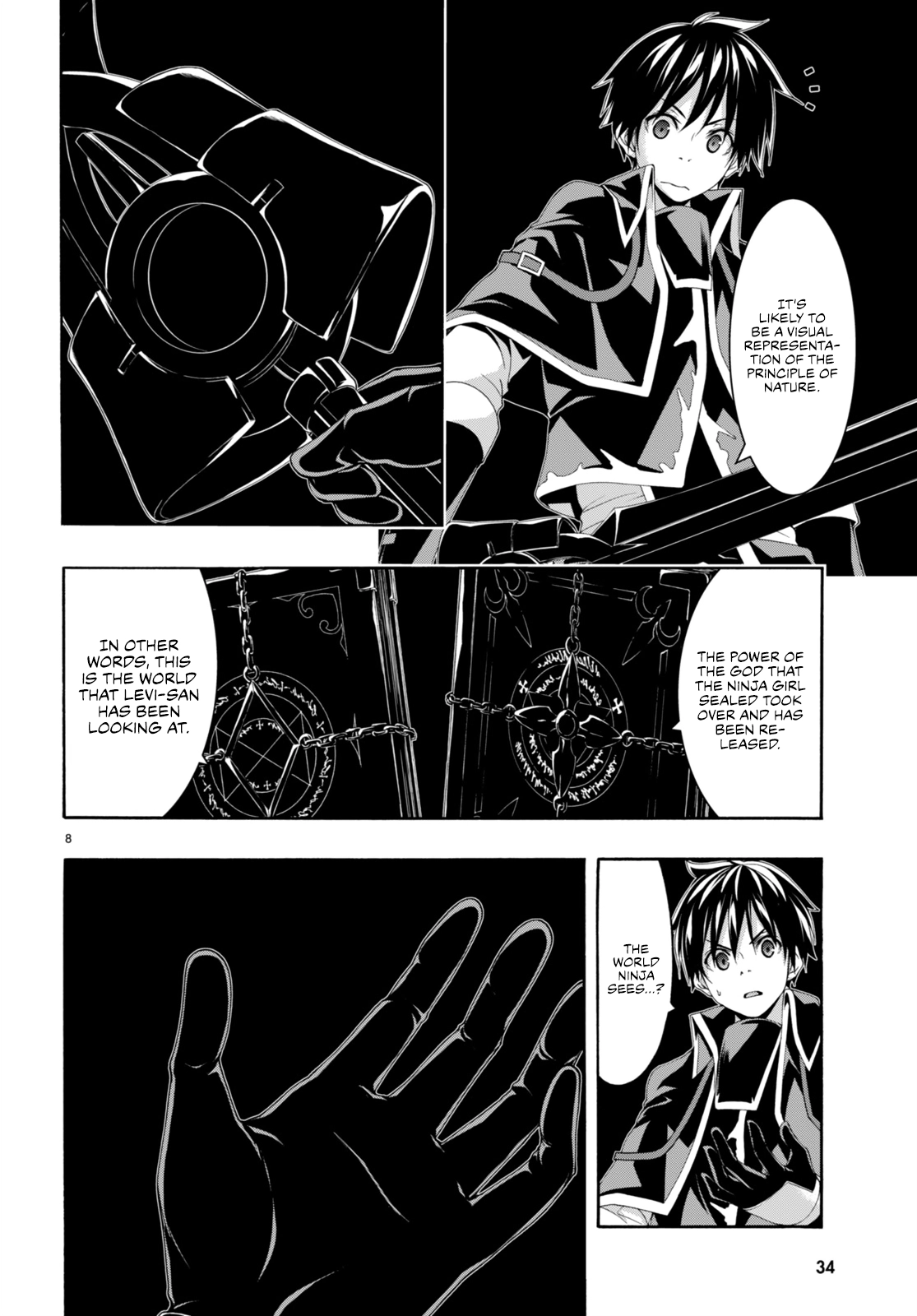 Read Trinity Seven chapter 144 image 8 on Lezhin