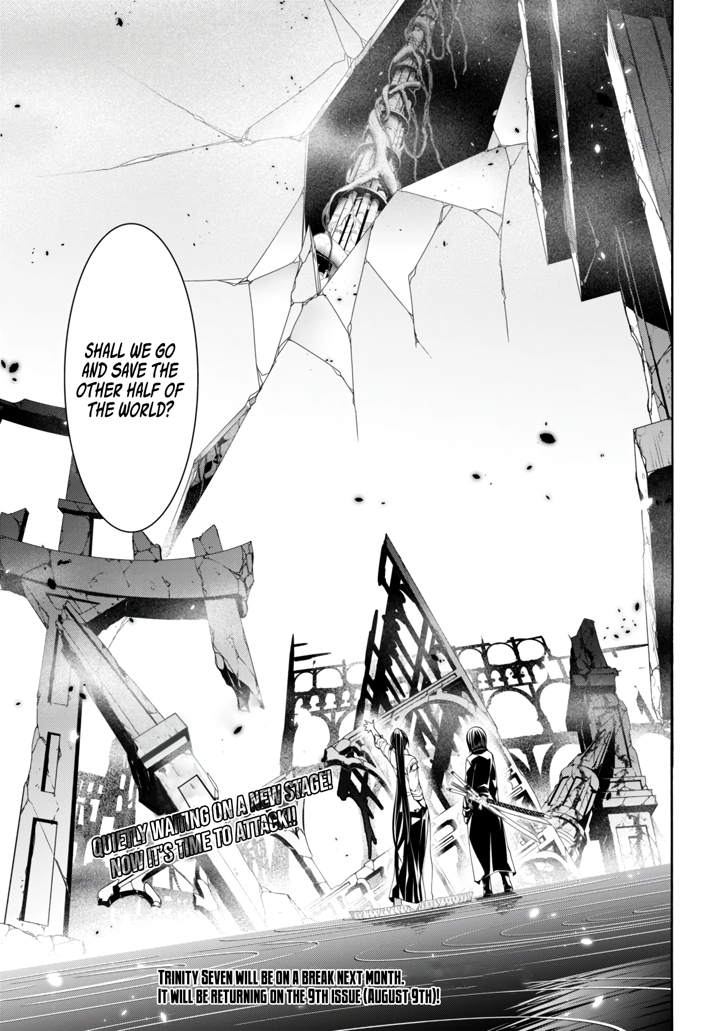 Read Trinity Seven chapter 145 image 24 on Lezhin