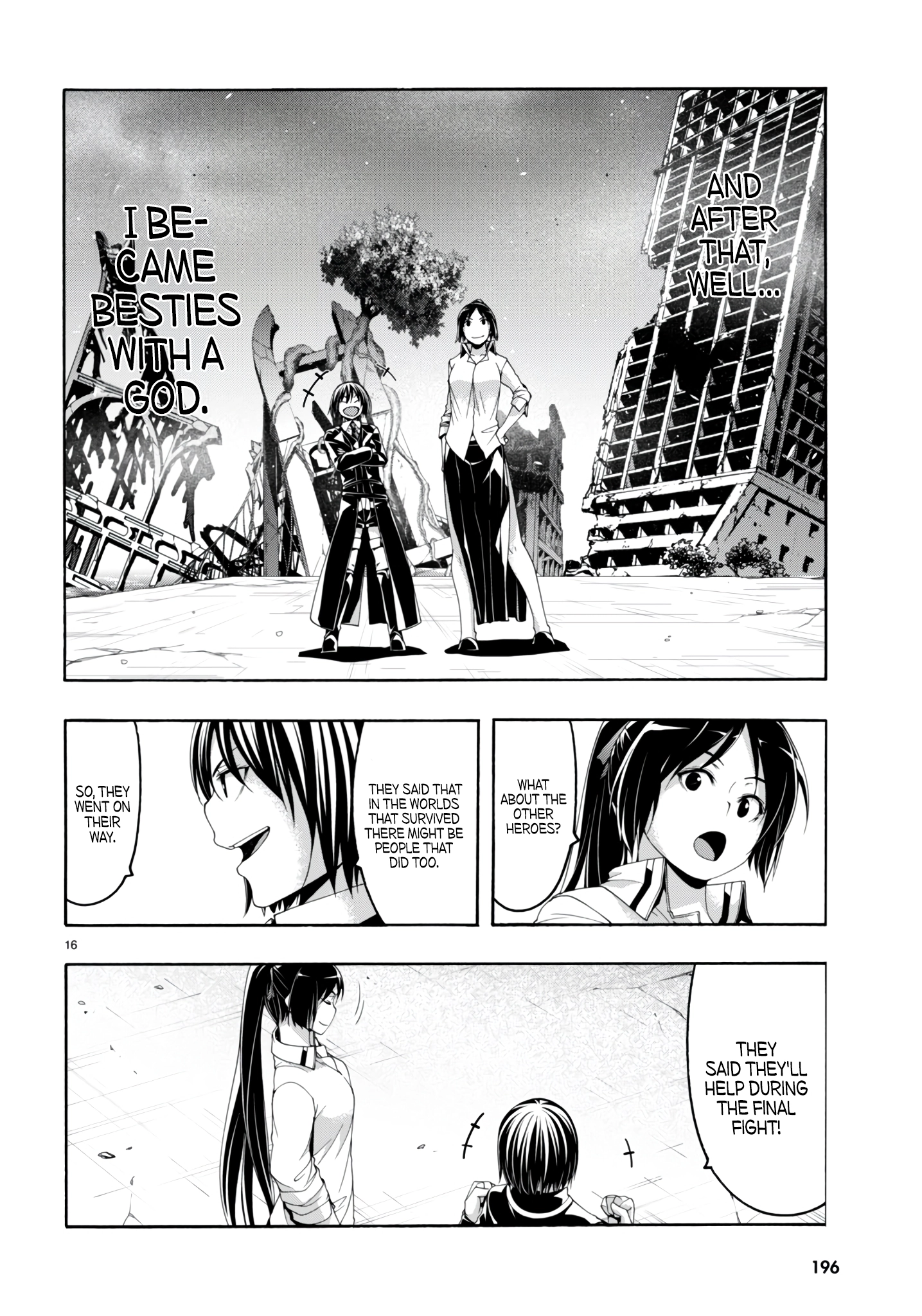 Read Trinity Seven chapter 146 image 16 on Lezhin