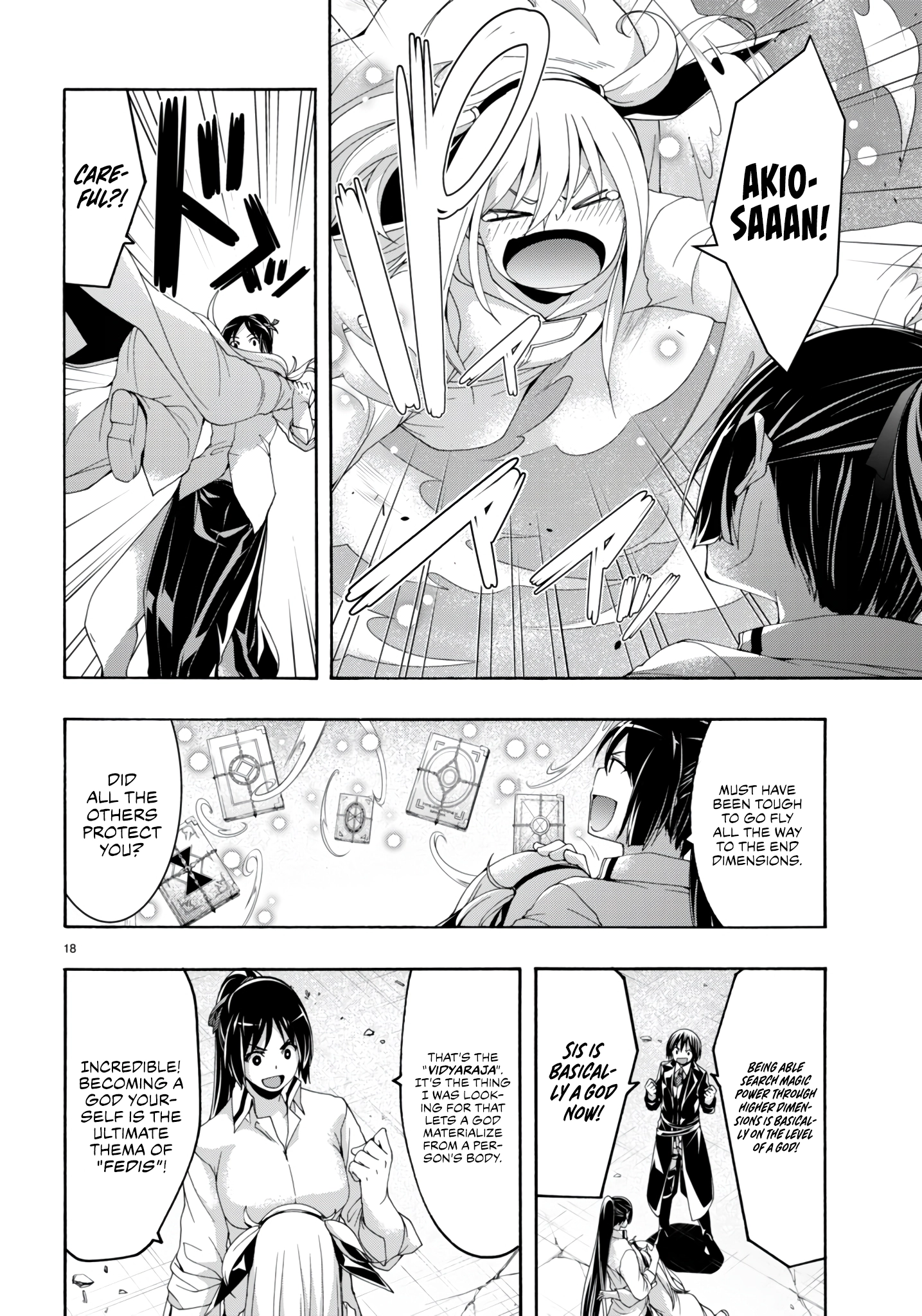 Read Trinity Seven chapter 146 image 18 on Lezhin