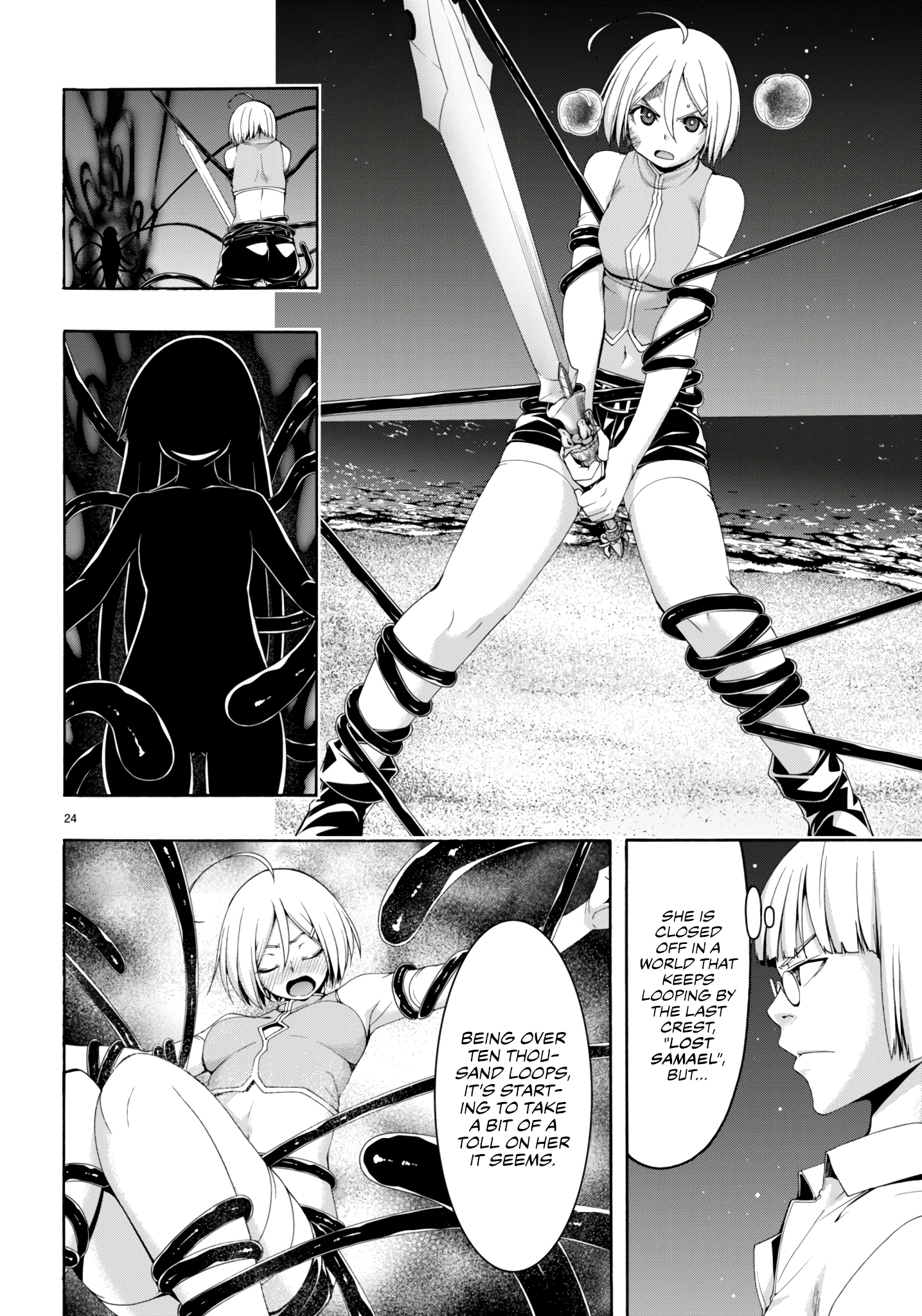 Read Trinity Seven chapter 146 image 24 on Lezhin