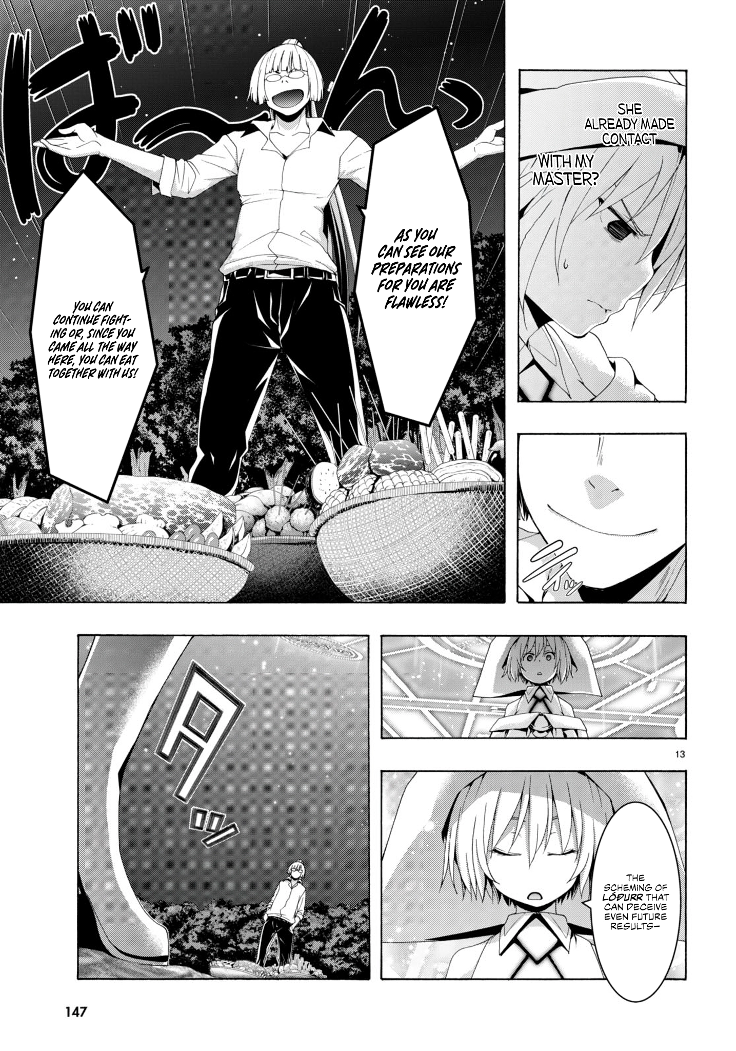 Read Trinity Seven chapter 147 image 13 on Lezhin
