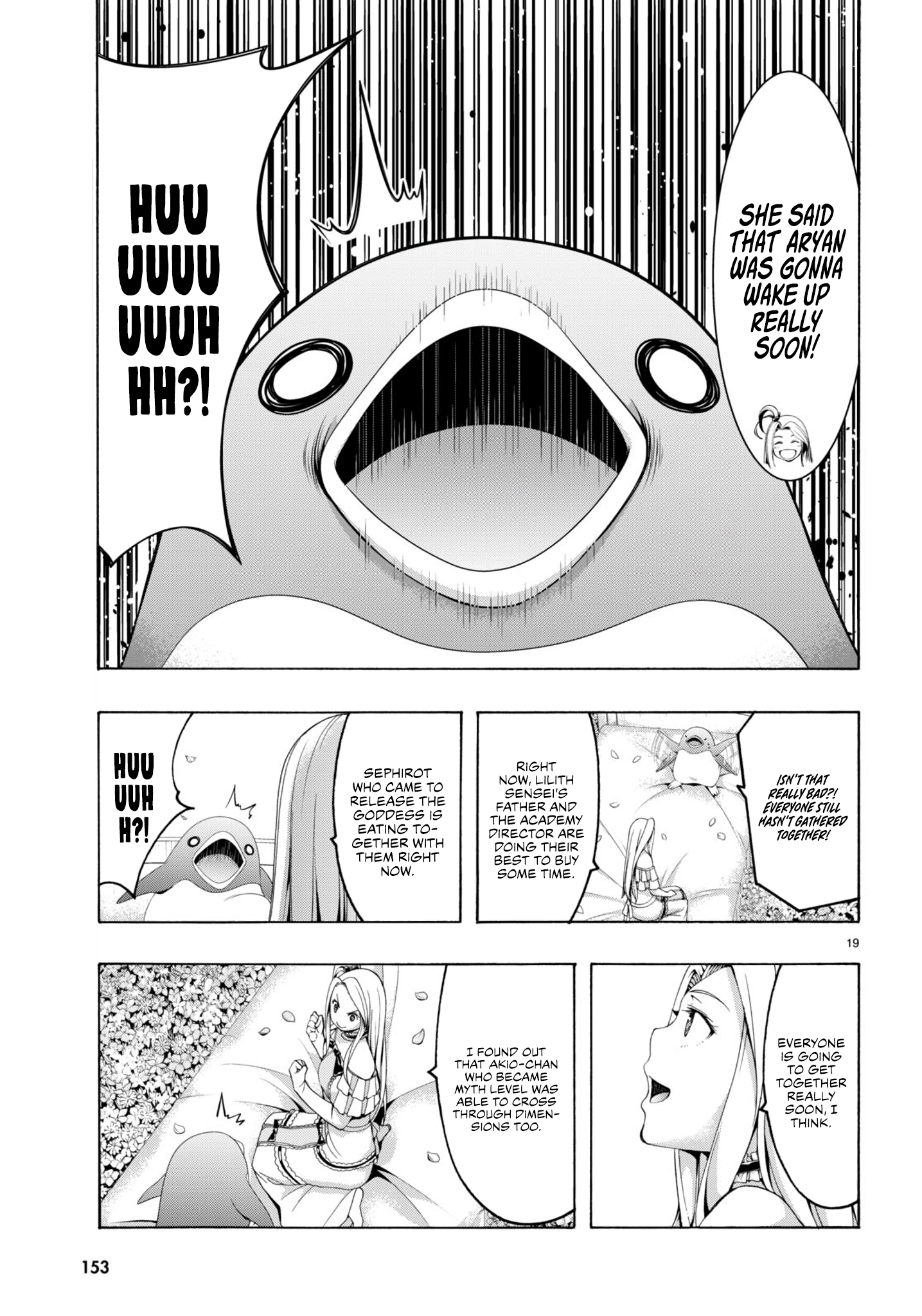 Read Trinity Seven chapter 147 image 19 on Lezhin