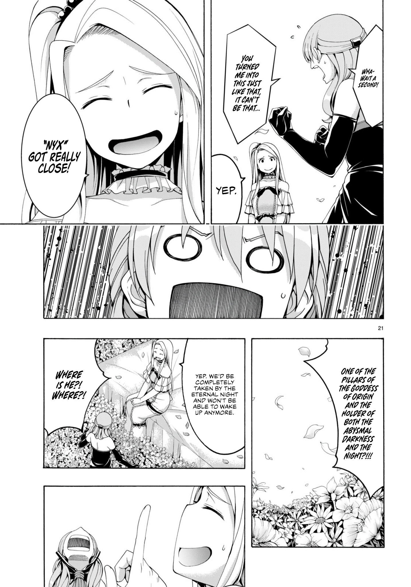 Read Trinity Seven chapter 147 image 21 on Lezhin