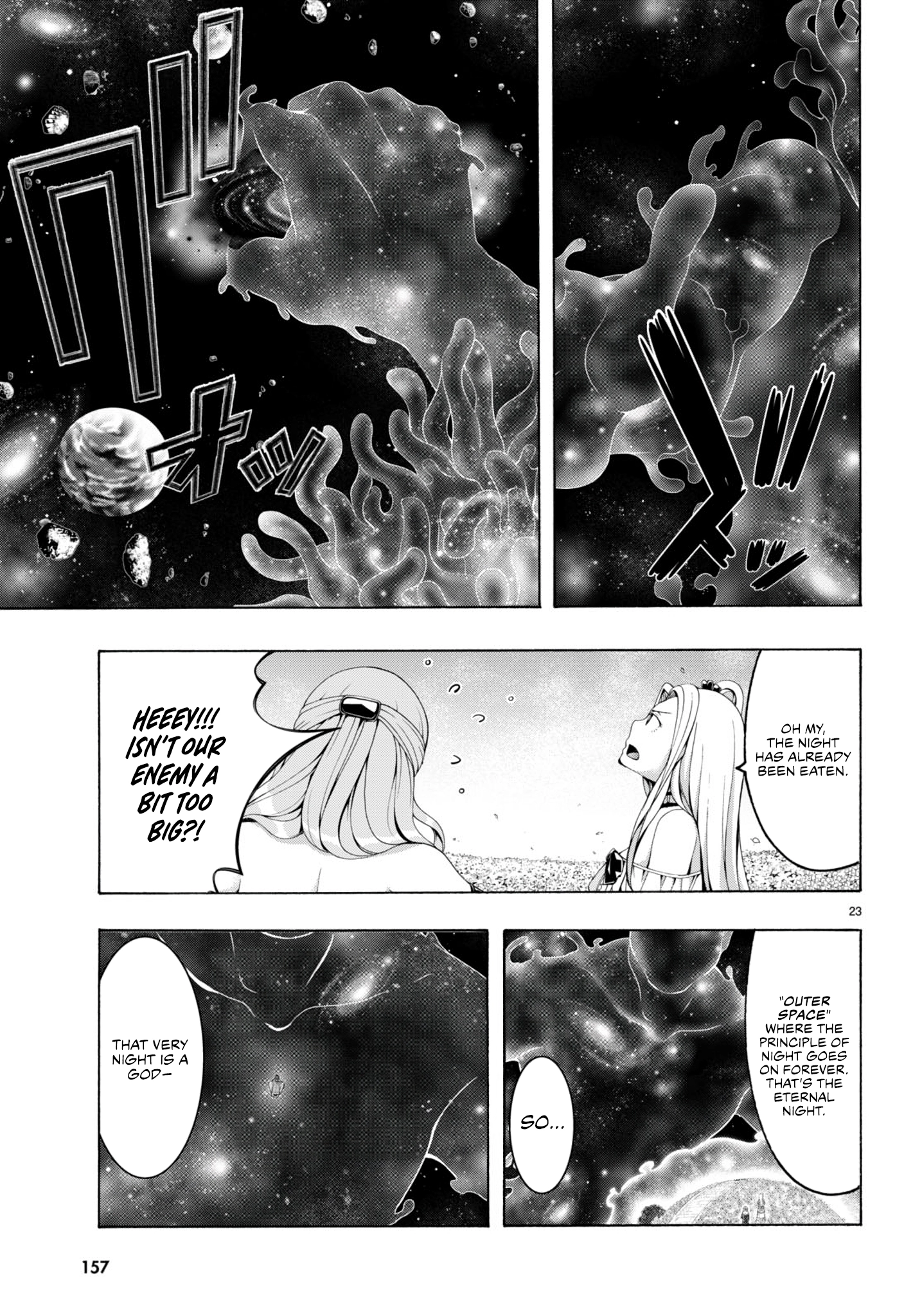 Read Trinity Seven chapter 147 image 23 on Lezhin