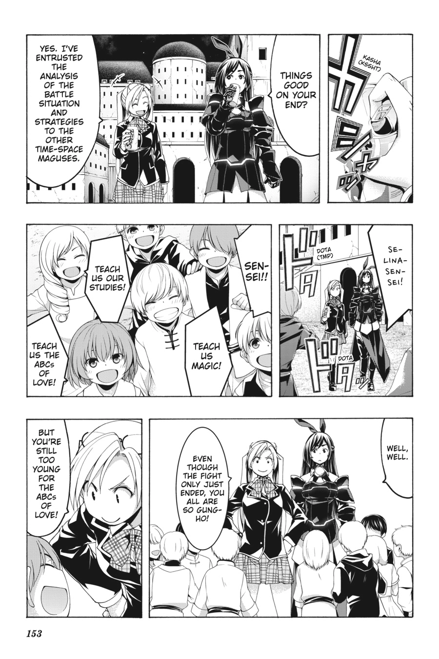 Read Trinity Seven chapter 148 image 14 on Lezhin