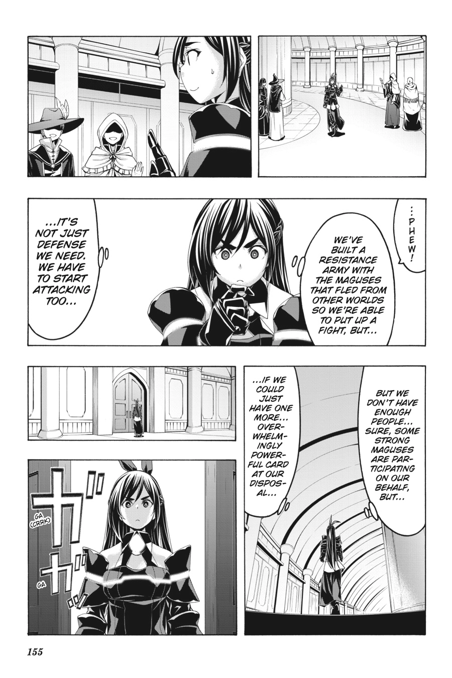 Read Trinity Seven chapter 148 image 16 on Lezhin
