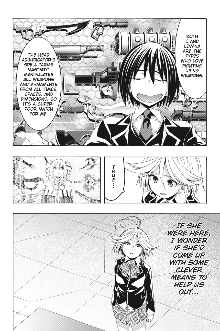 Read Trinity Seven chapter 149 image 15 on Lezhin