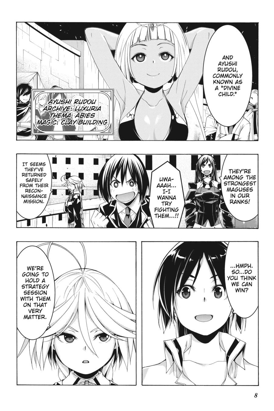 Read Trinity Seven chapter 149 image 7 on Lezhin