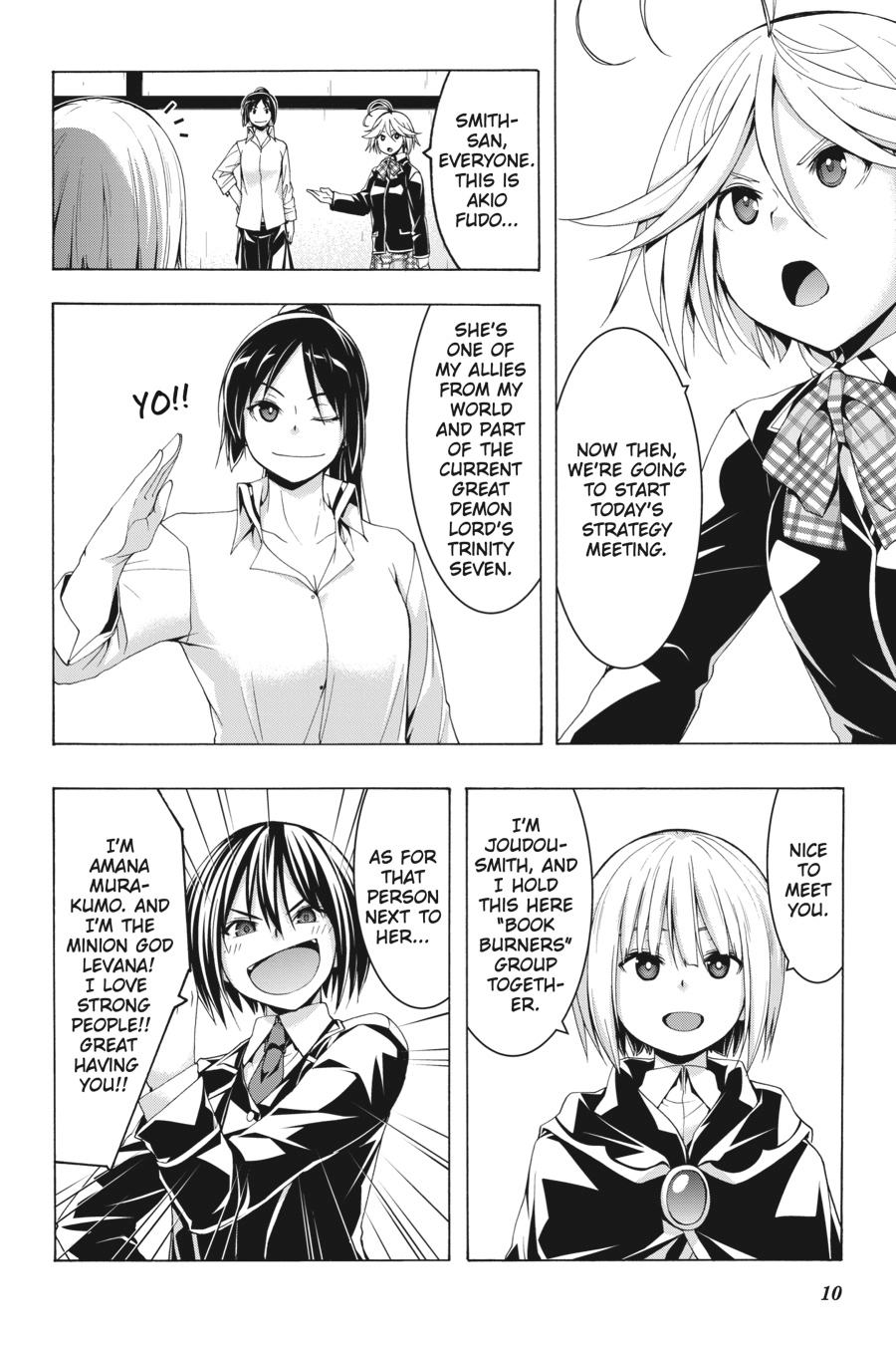 Read Trinity Seven chapter 149 image 9 on Lezhin