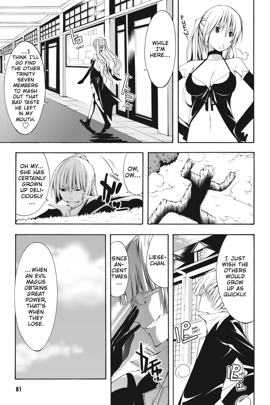 Read Trinity Seven chapter 15 image 14 on Lezhin