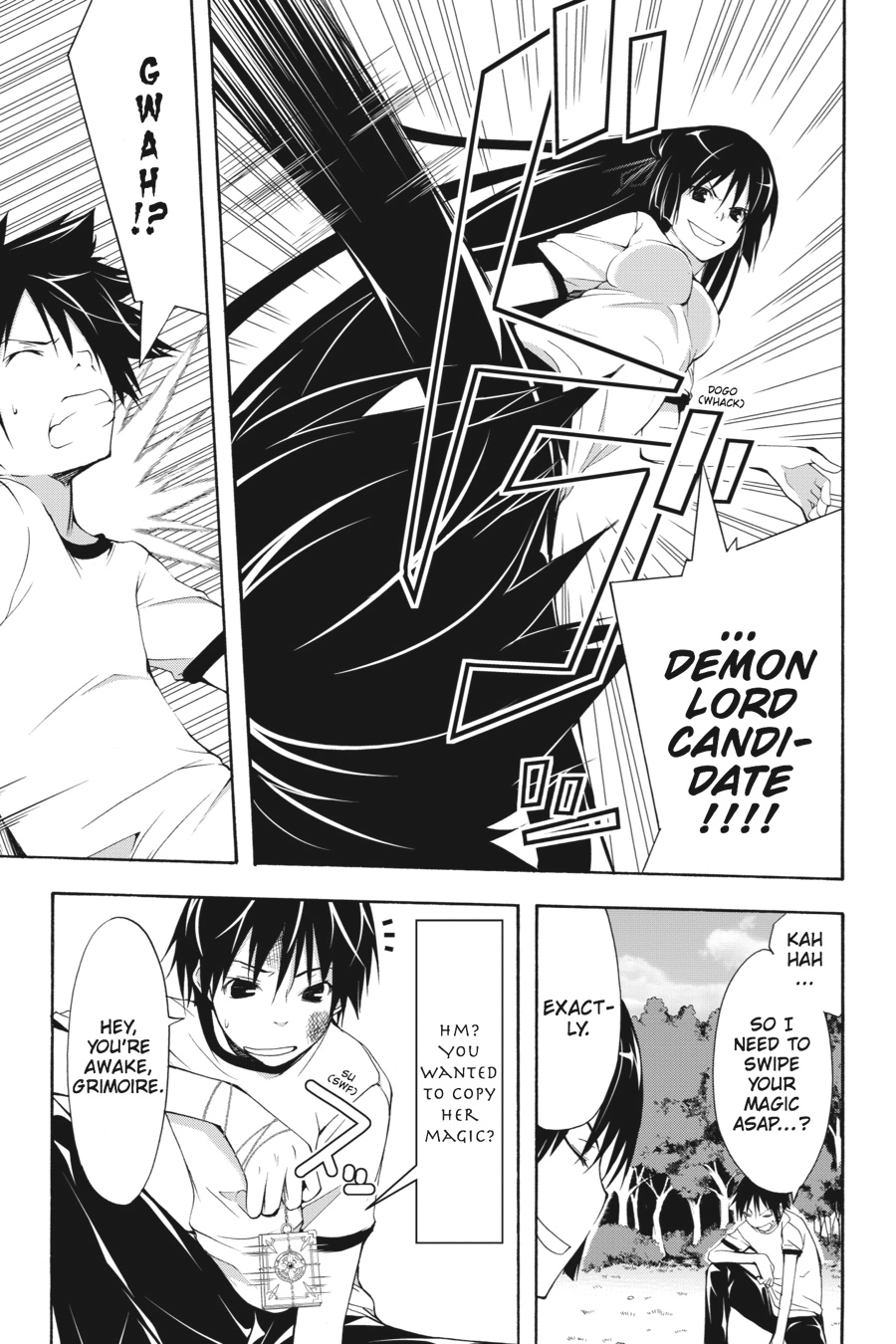 Read Trinity Seven chapter 15 image 16 on Lezhin