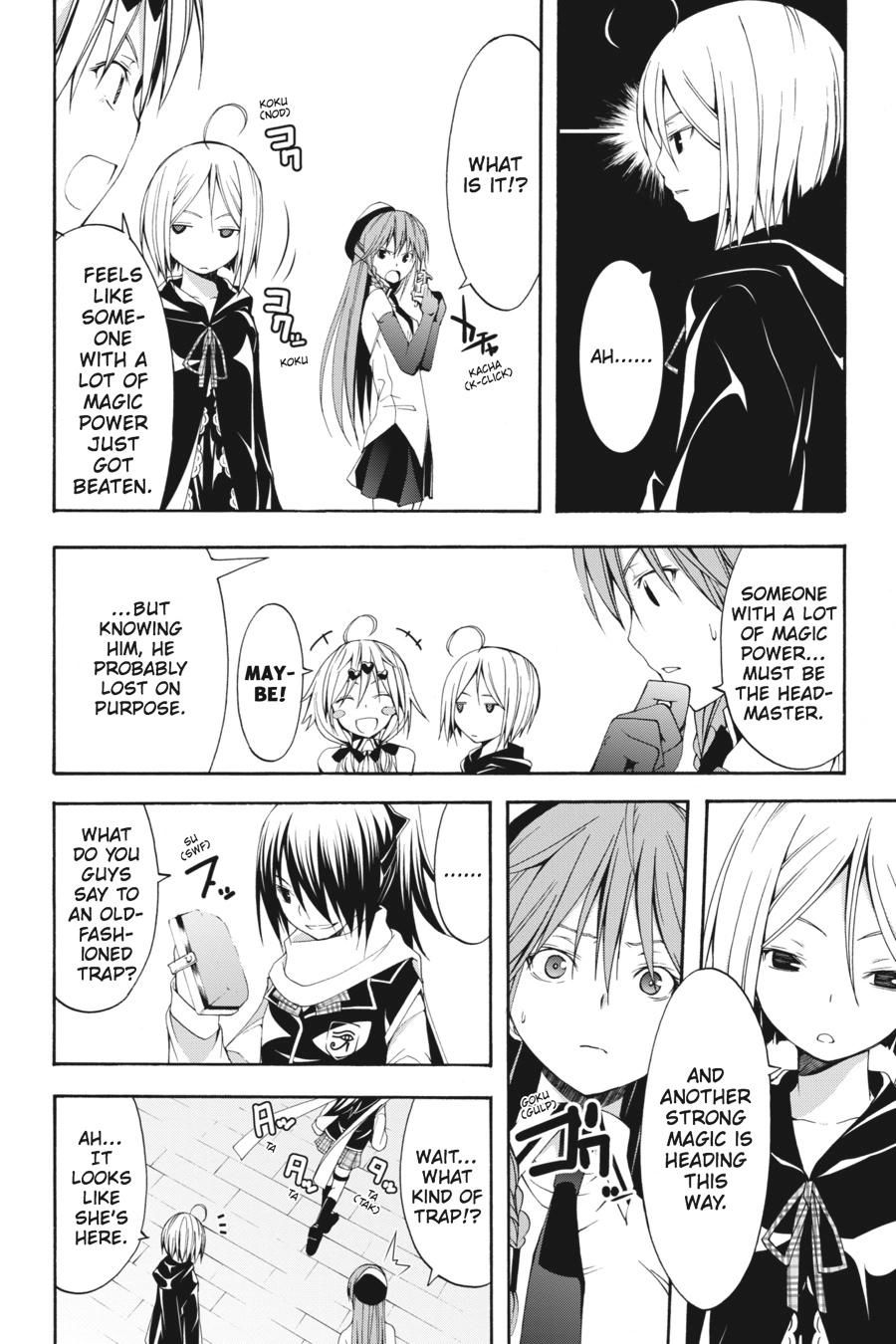 Read Trinity Seven chapter 15 image 21 on Lezhin