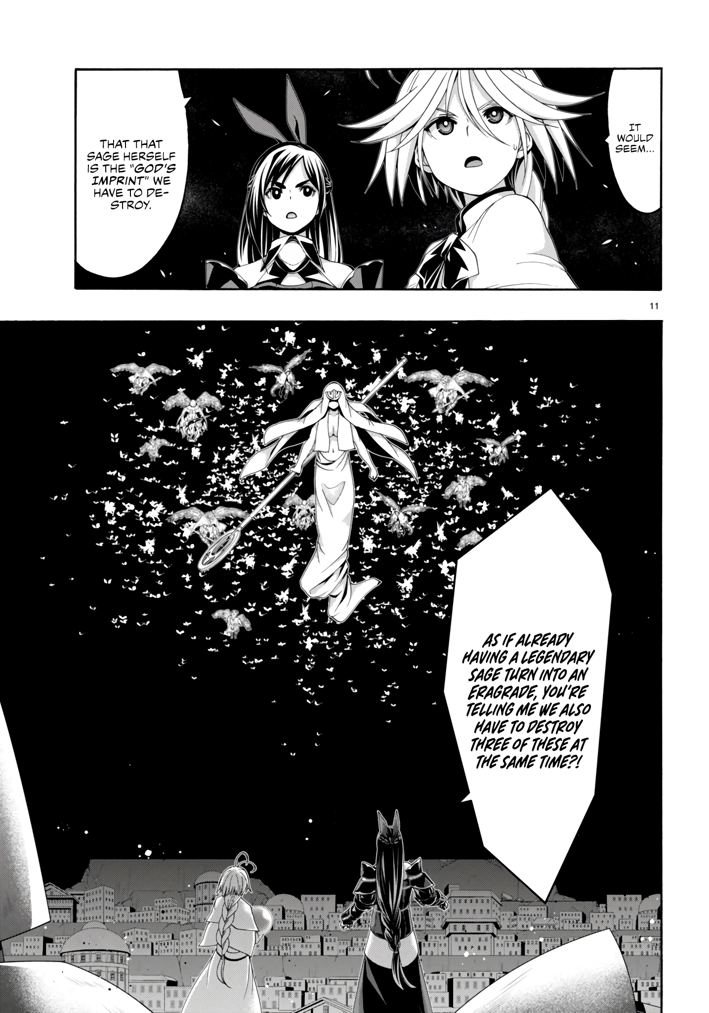 Read Trinity Seven chapter 150 image 12 on Lezhin