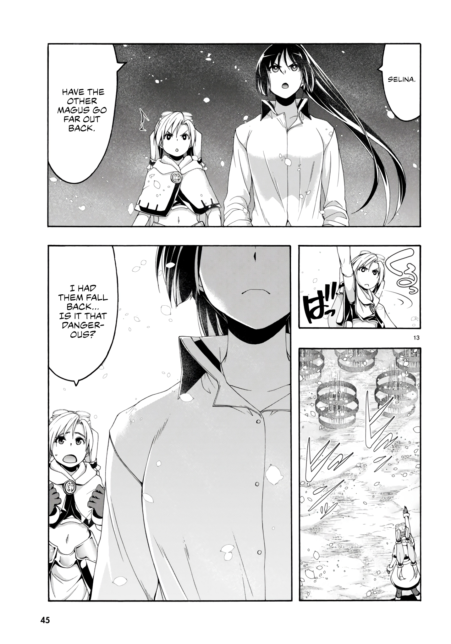 Read Trinity Seven chapter 150 image 14 on Lezhin