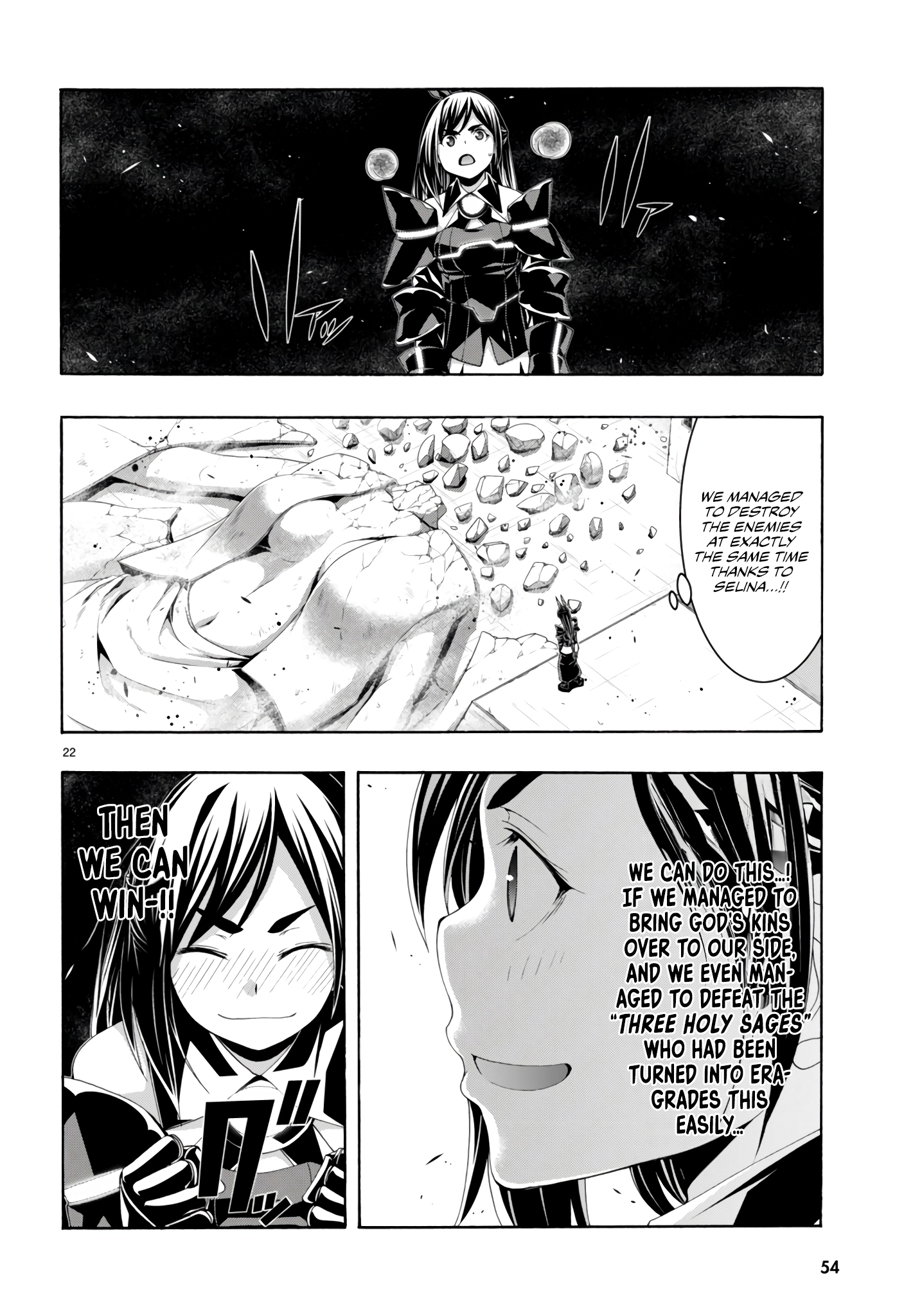 Read Trinity Seven chapter 150 image 22 on Lezhin