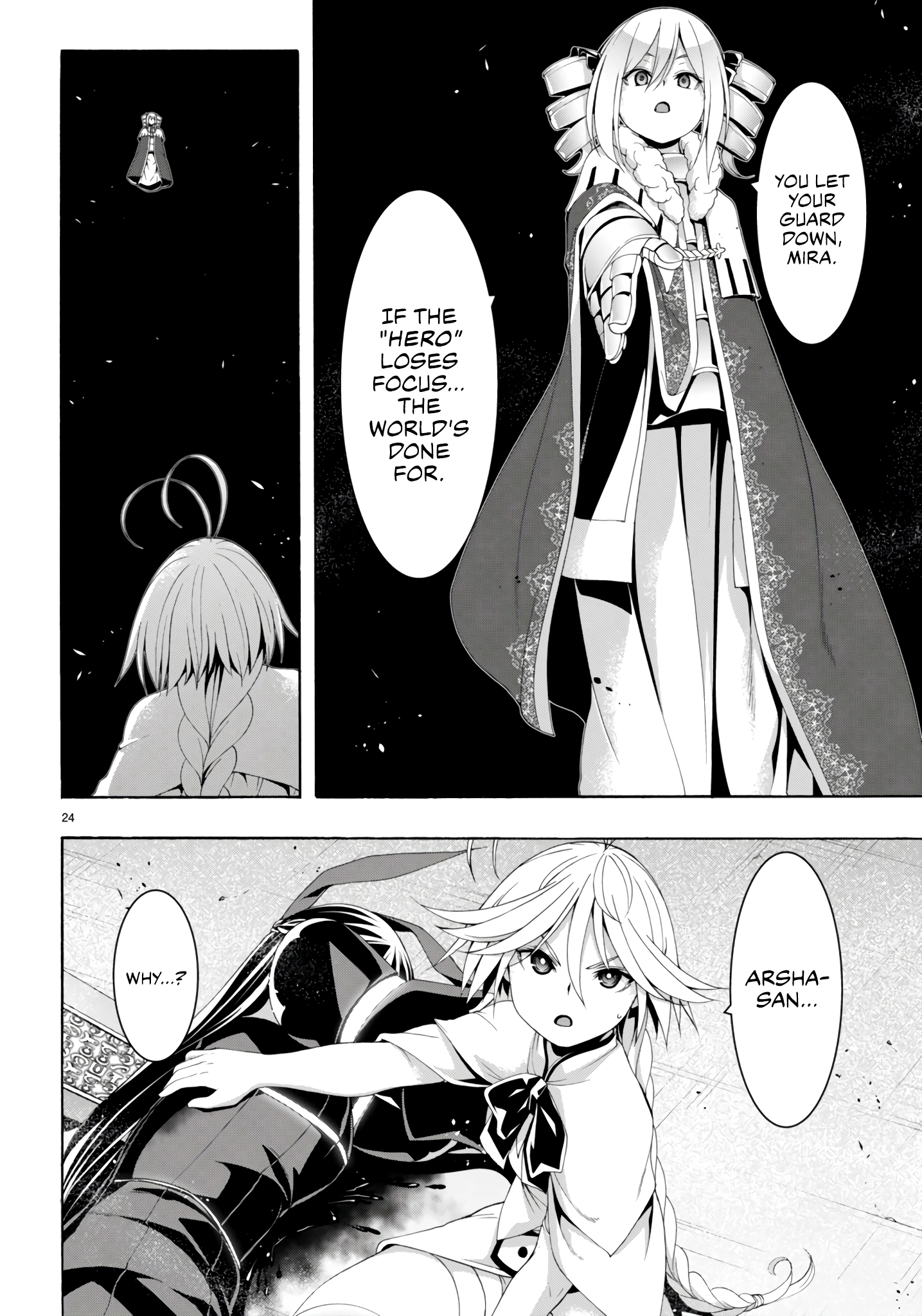 Read Trinity Seven chapter 150 image 24 on Lezhin