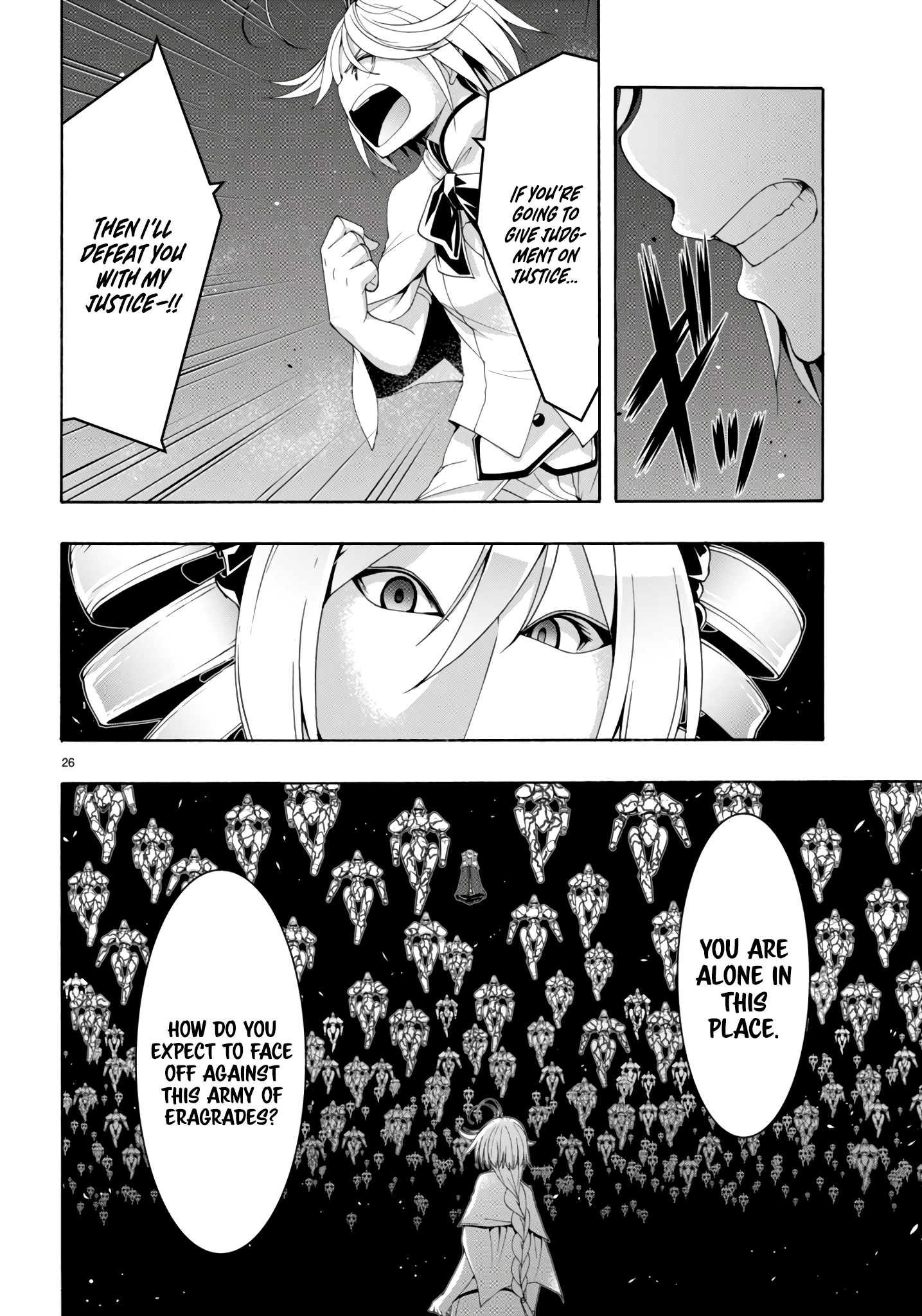 Read Trinity Seven chapter 150 image 26 on Lezhin