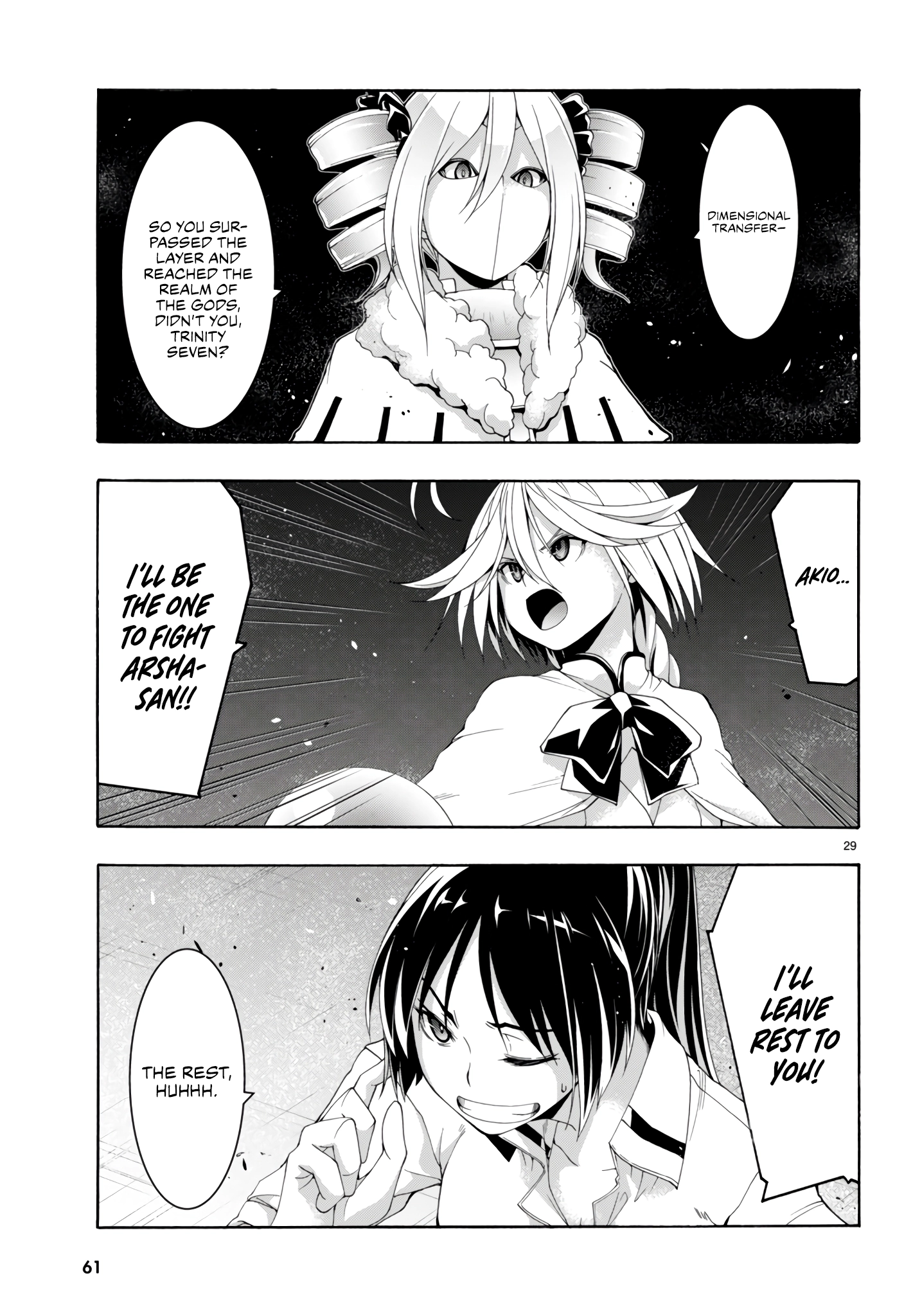 Read Trinity Seven chapter 150 image 29 on Lezhin