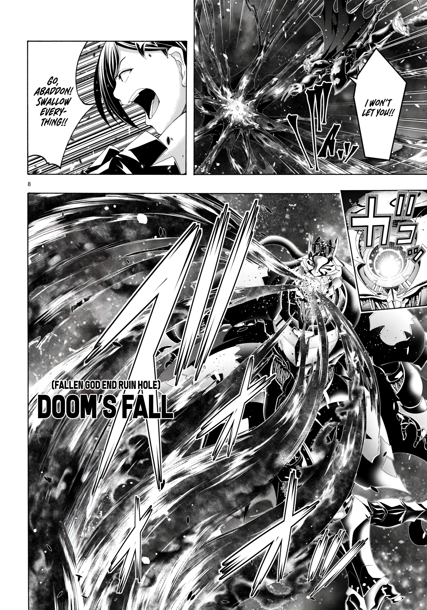 Read Trinity Seven chapter 154 image 8 on Lezhin