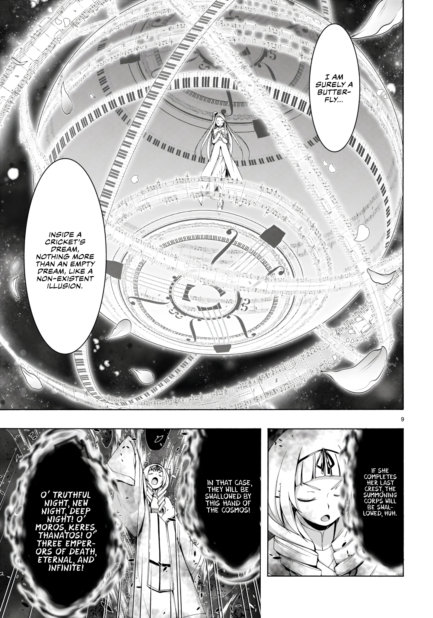 Read Trinity Seven chapter 154 image 9 on Lezhin