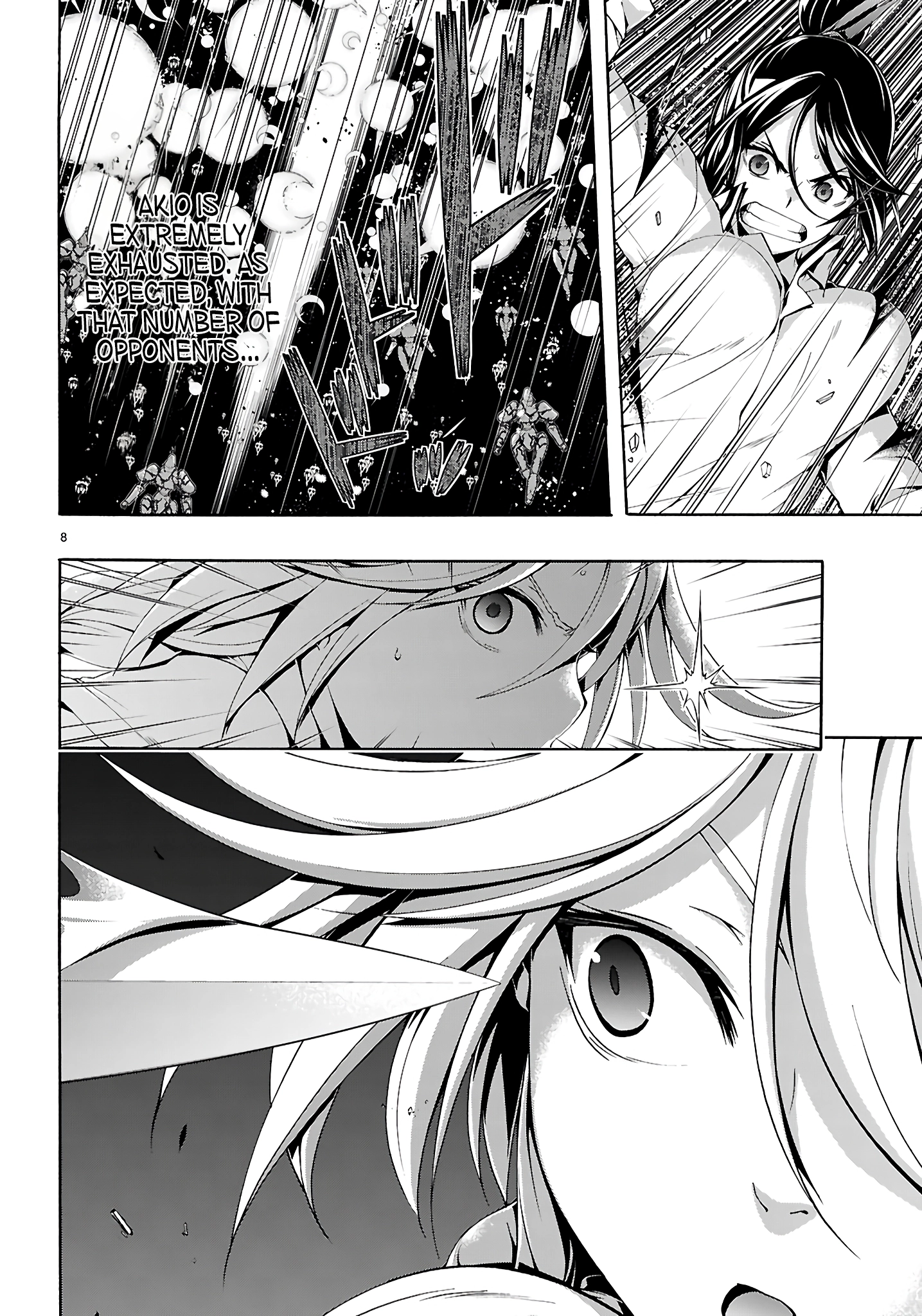 Read Trinity Seven chapter 156 image 8 on Lezhin