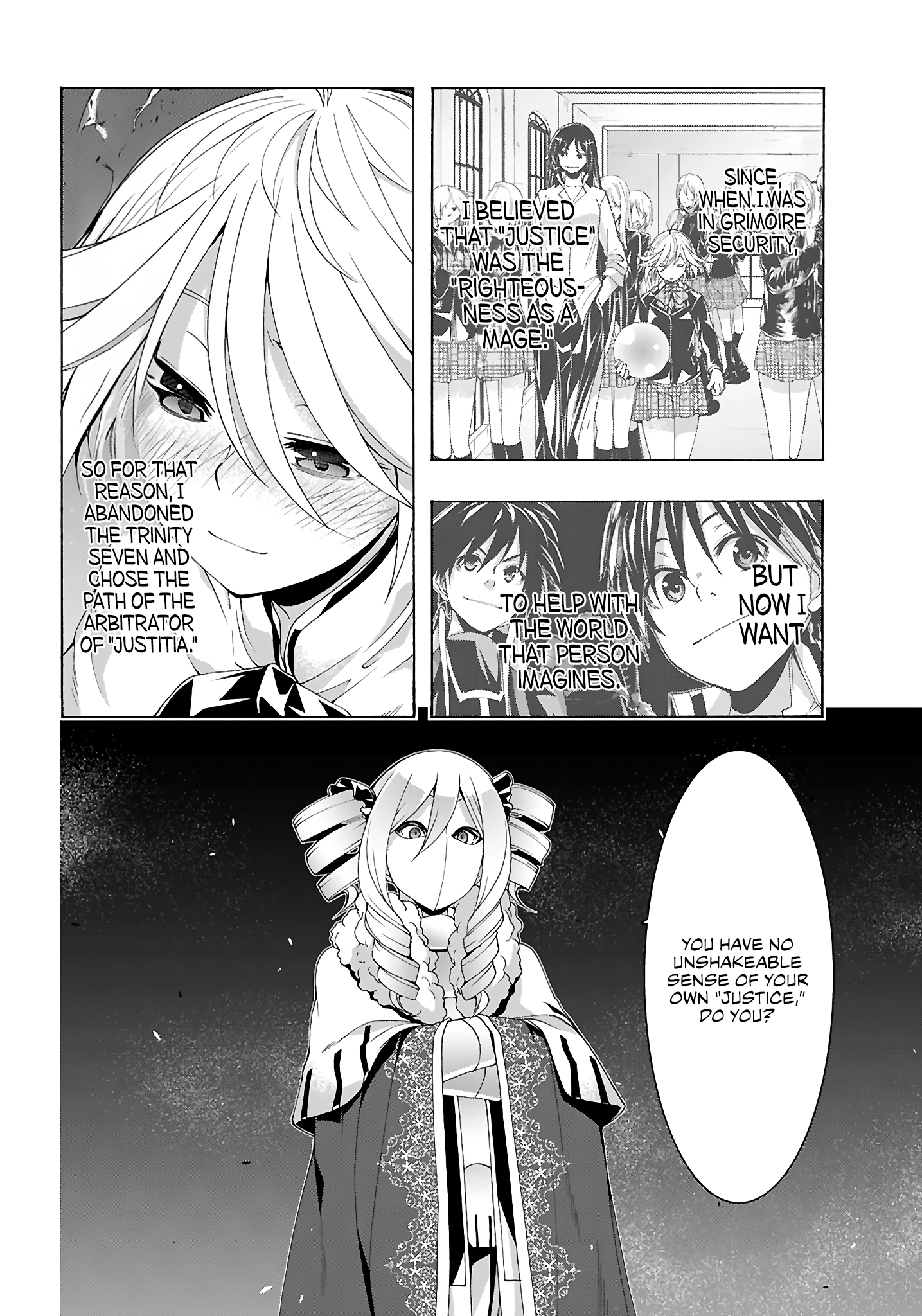 Read Trinity Seven chapter 157 image 12 on Lezhin