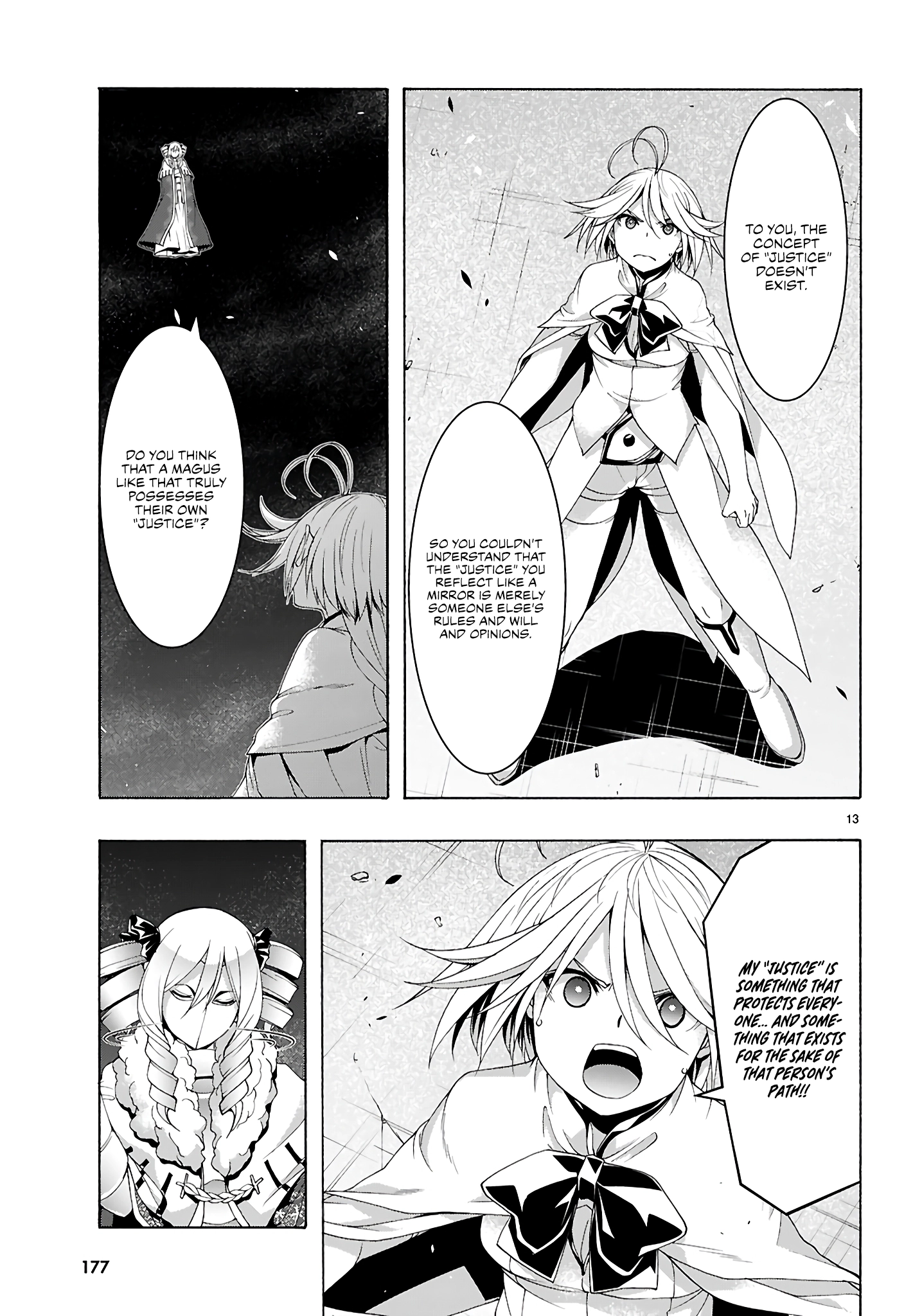 Read Trinity Seven chapter 157 image 13 on Lezhin