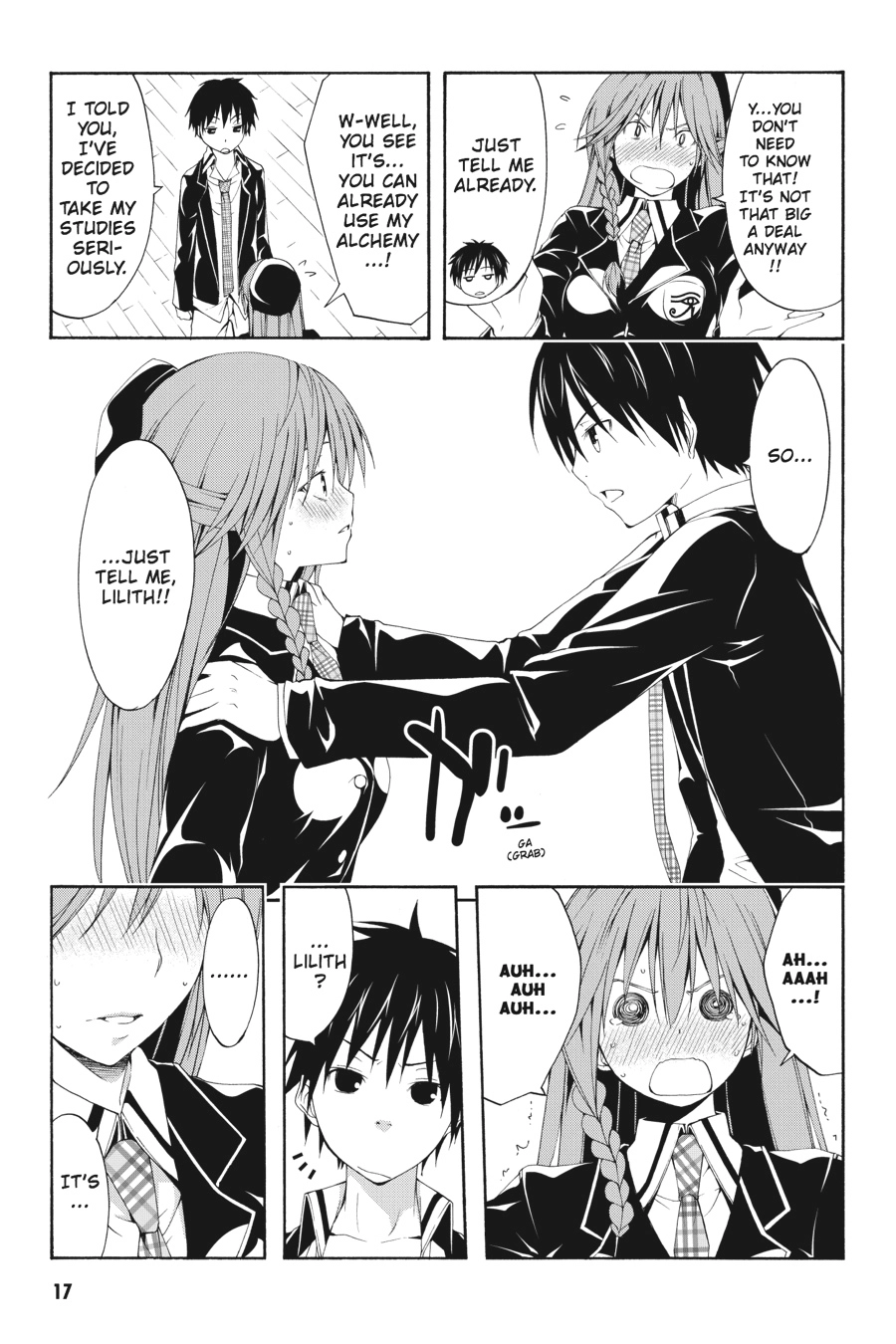 Read Trinity Seven chapter 18 image 16 on Lezhin