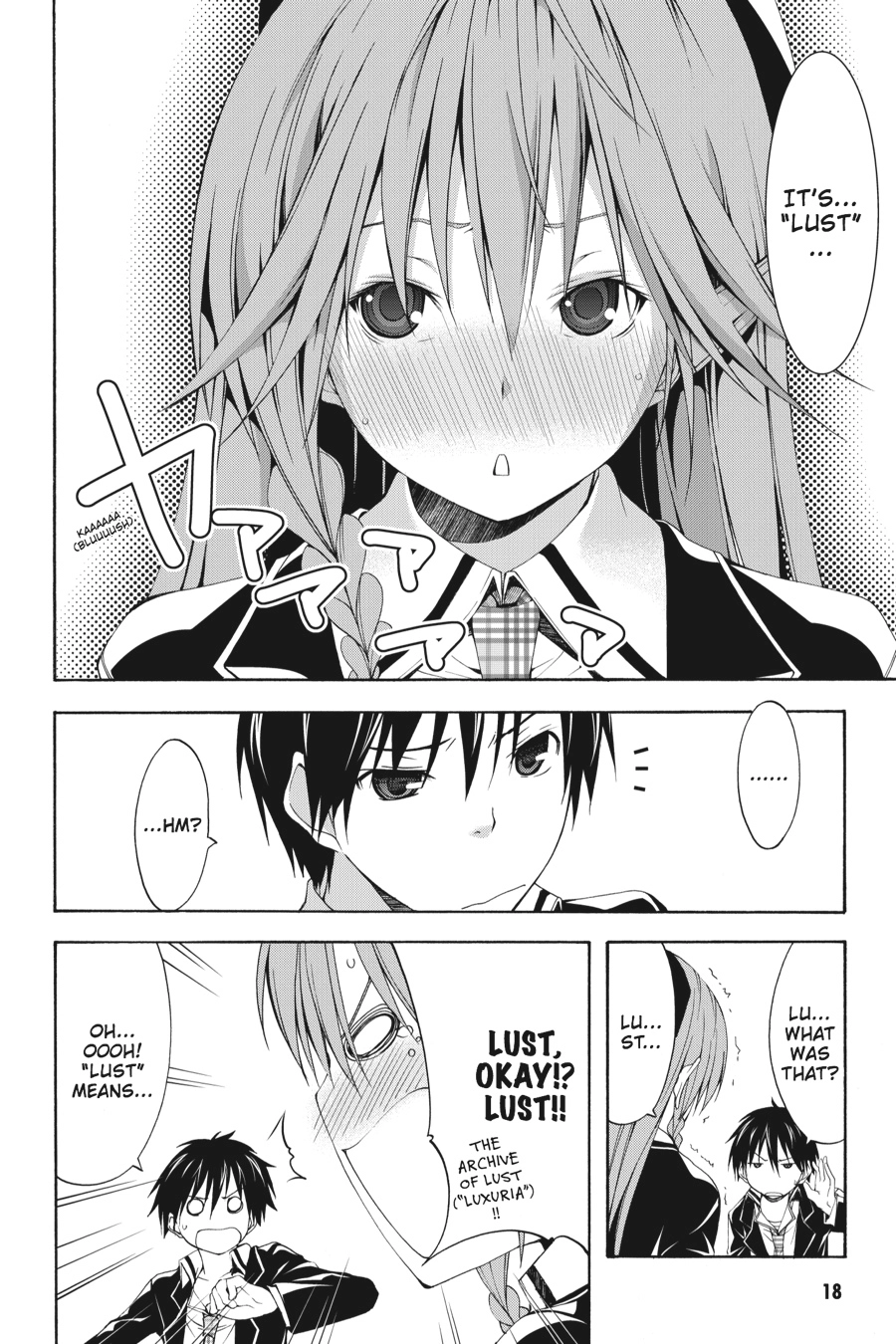 Read Trinity Seven chapter 18 image 17 on Lezhin