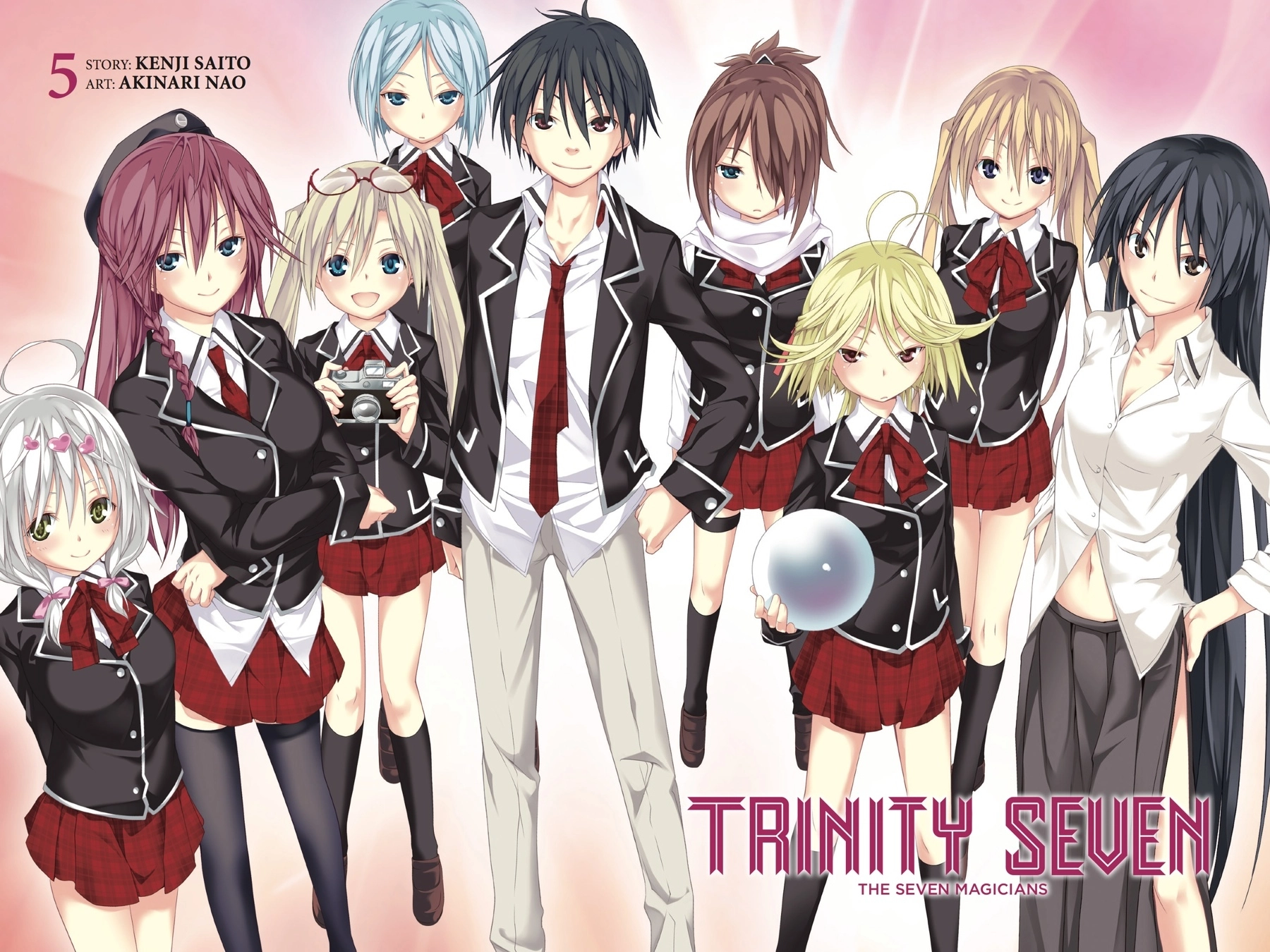Read Trinity Seven chapter 18 image 2 on Lezhin