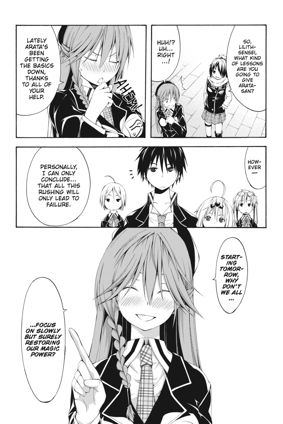 Read Trinity Seven chapter 18 image 22 on Lezhin