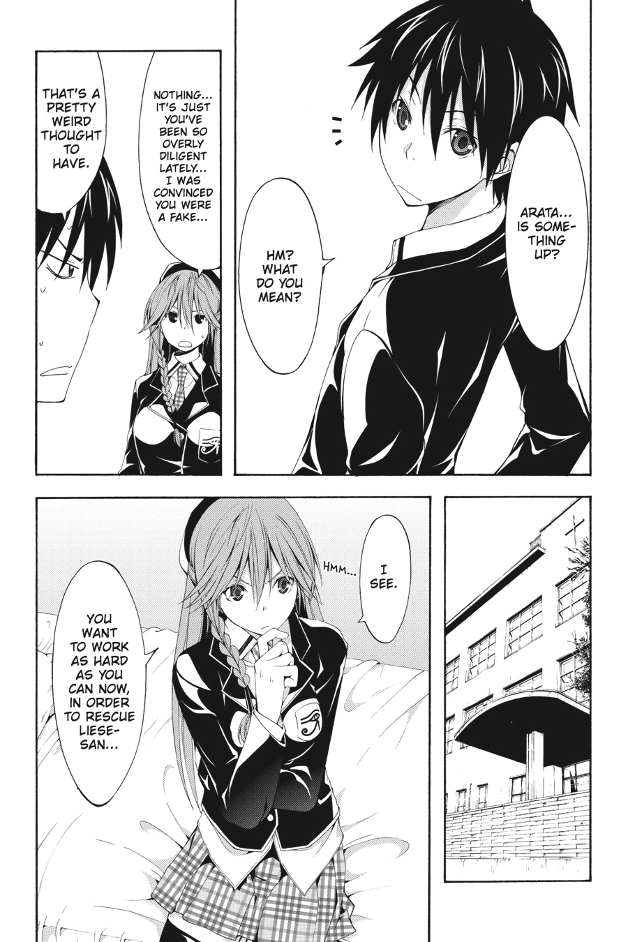Read Trinity Seven chapter 18 image 8 on Lezhin