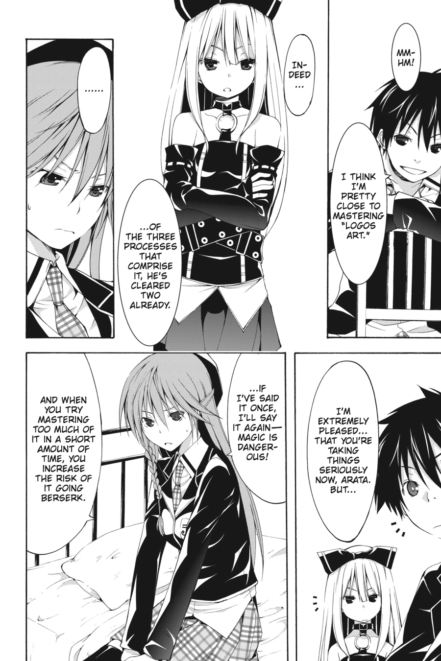 Read Trinity Seven chapter 18 image 9 on Lezhin