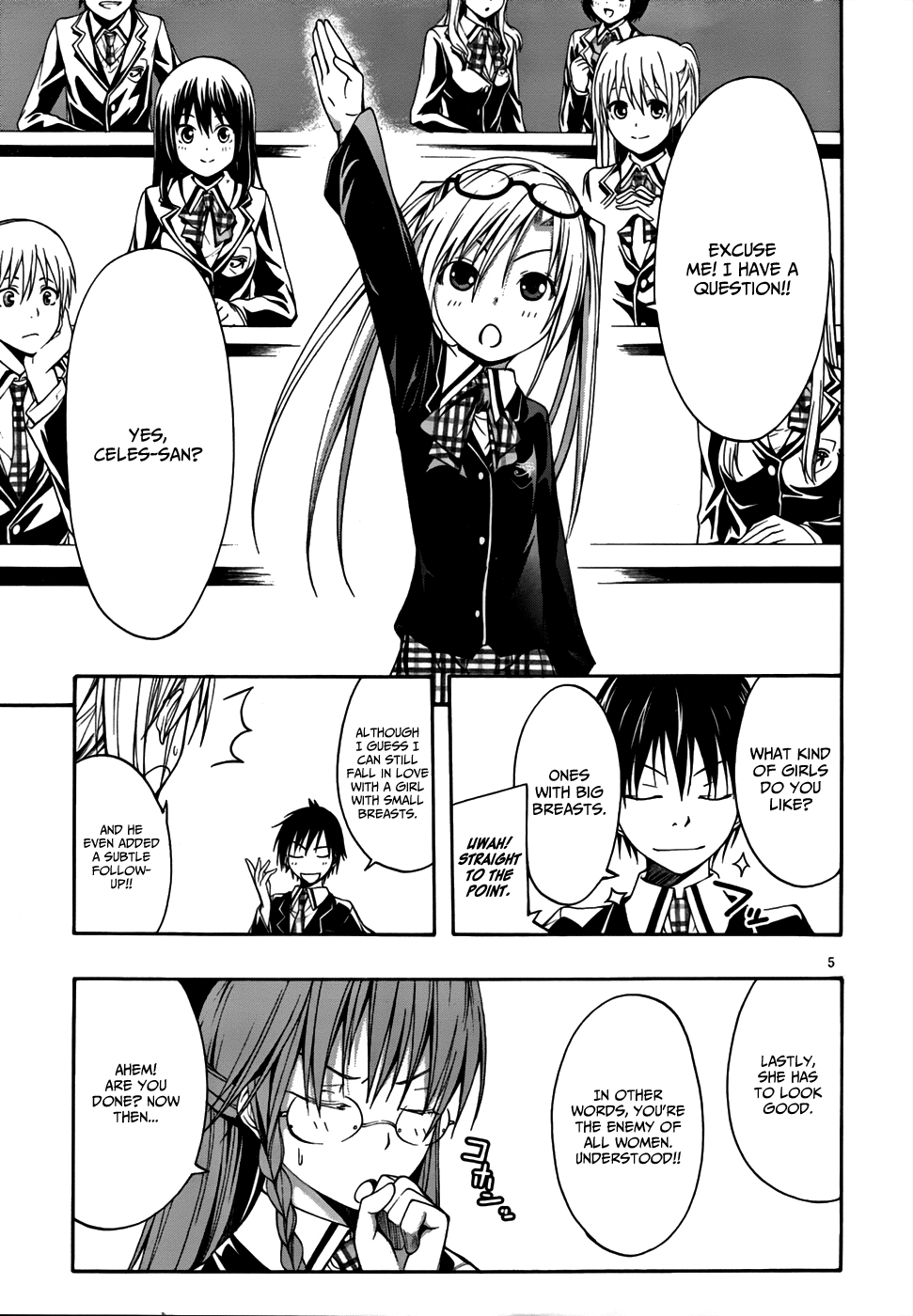 Read Trinity Seven chapter 2 image 6 on Lezhin