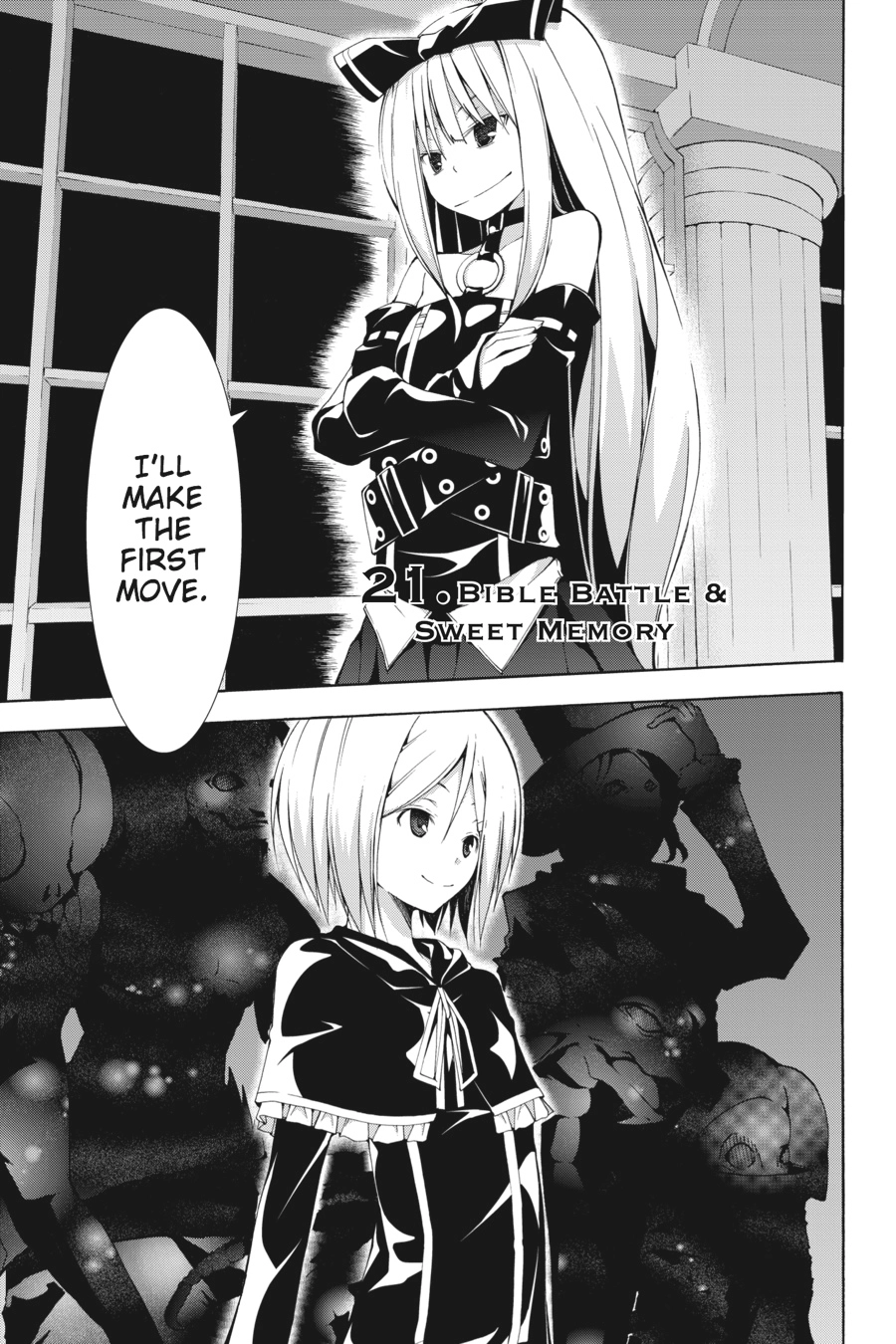 Read Trinity Seven chapter 21 image 0 on Lezhin