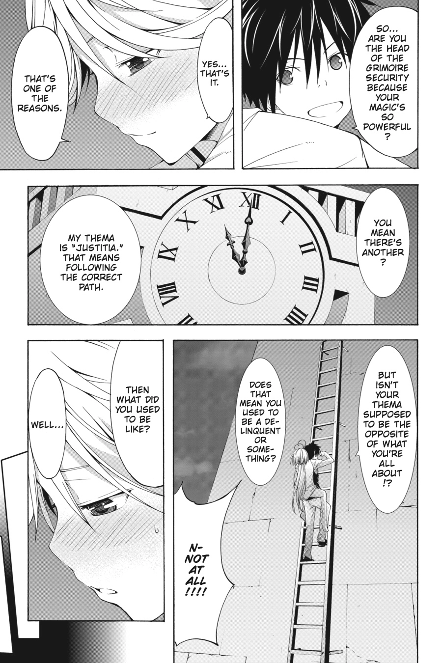 Read Trinity Seven chapter 21 image 17 on Lezhin